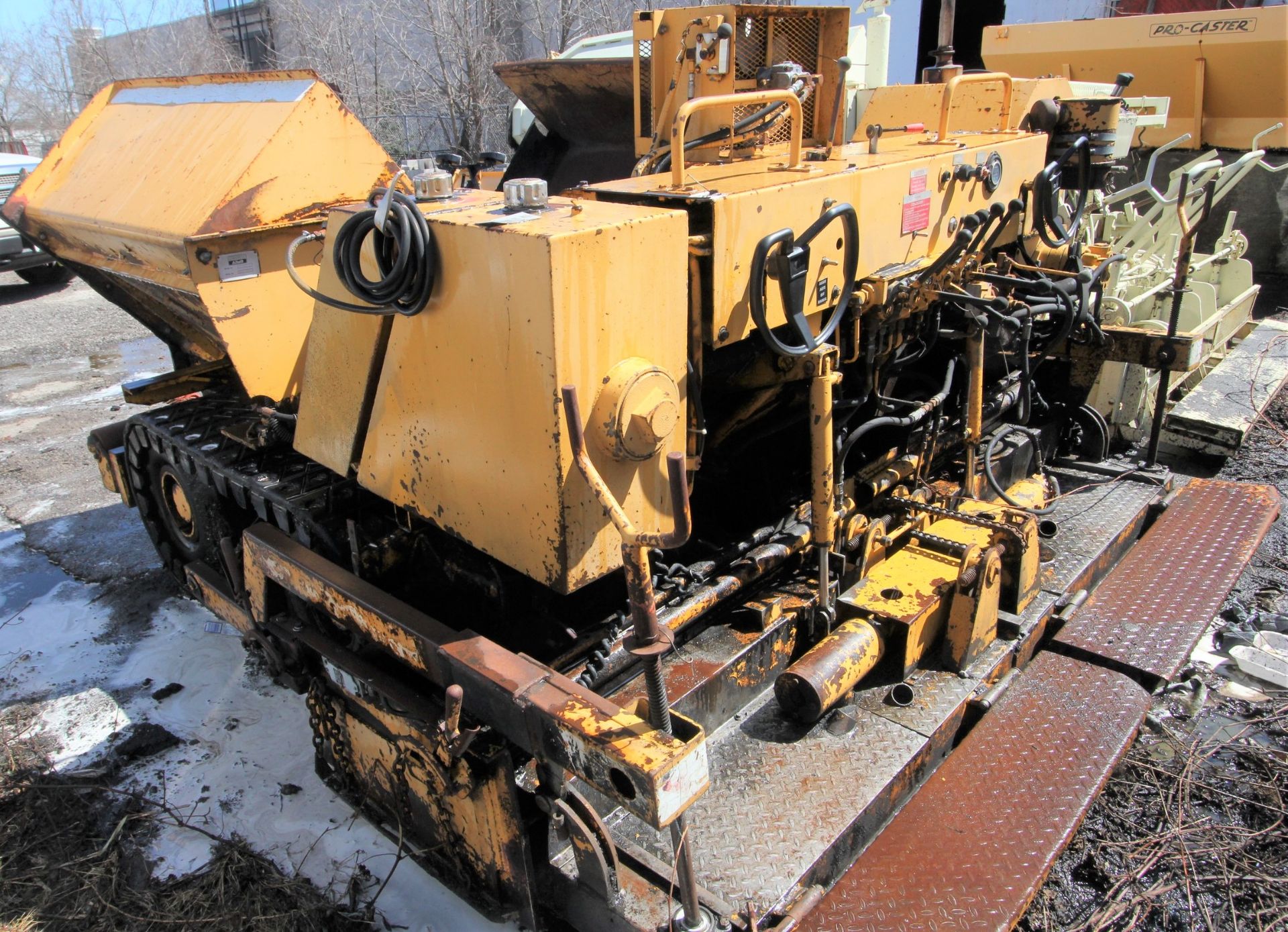 FORTRESS ALLATT C300 ASPHALT PAVER, HATZ DIESEL, CRAWLER, 8’-12’ EXTENTIONS, S/N 81.A.630, APPROX. - Image 3 of 14