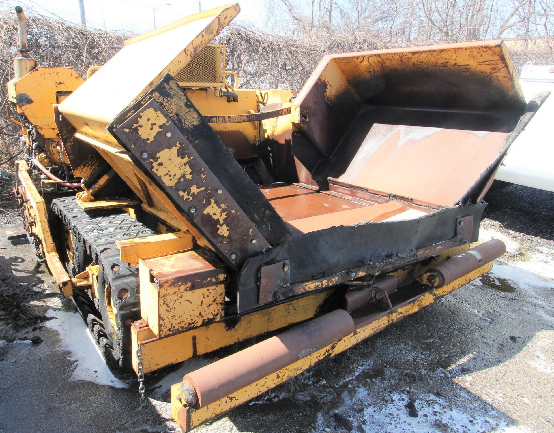 FORTRESS ALLATT C300 ASPHALT PAVER, HATZ DIESEL, CRAWLER, 8’-12’ EXTENTIONS, S/N 81.A.630, APPROX. - Image 12 of 14