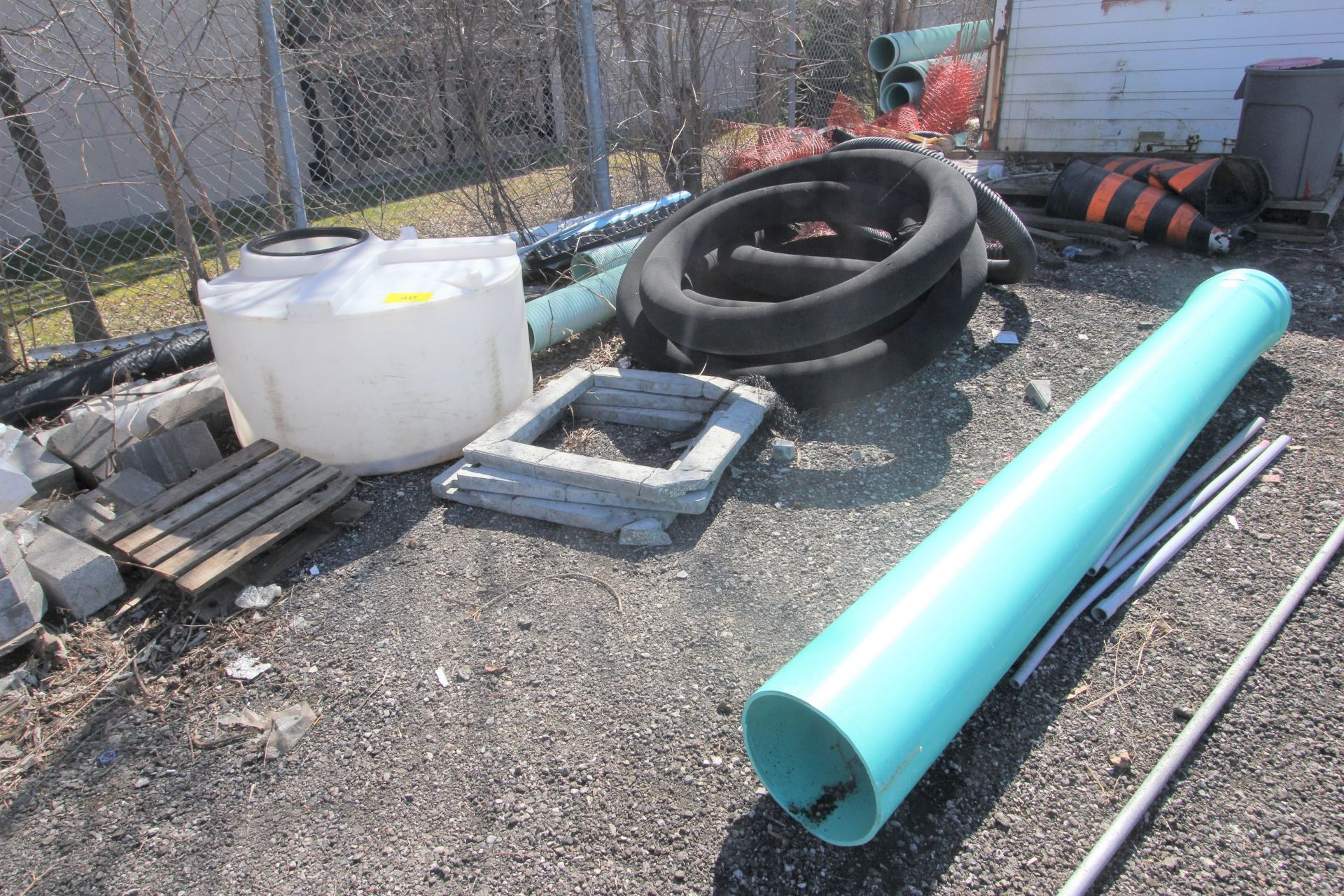 LOT ASST. PLASTIC TANK, TUBING, ETC. - Image 2 of 4