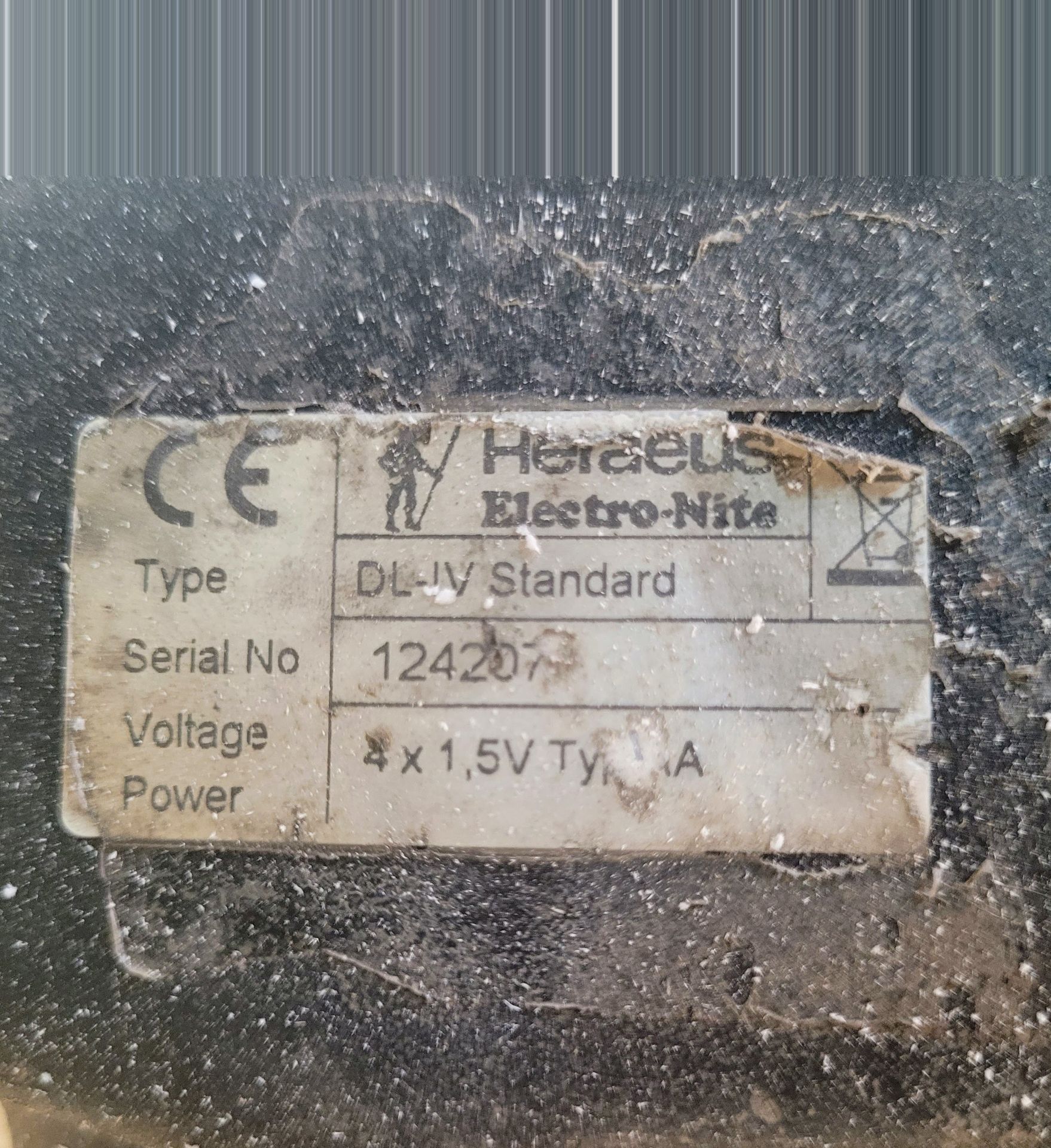 HERAEUS TYPE DL-1V STANDARD ELECTRO-MITE TEMPERATURE READER, S/N: 124207 W/ (25) XT3 SLEEVES - Image 4 of 4