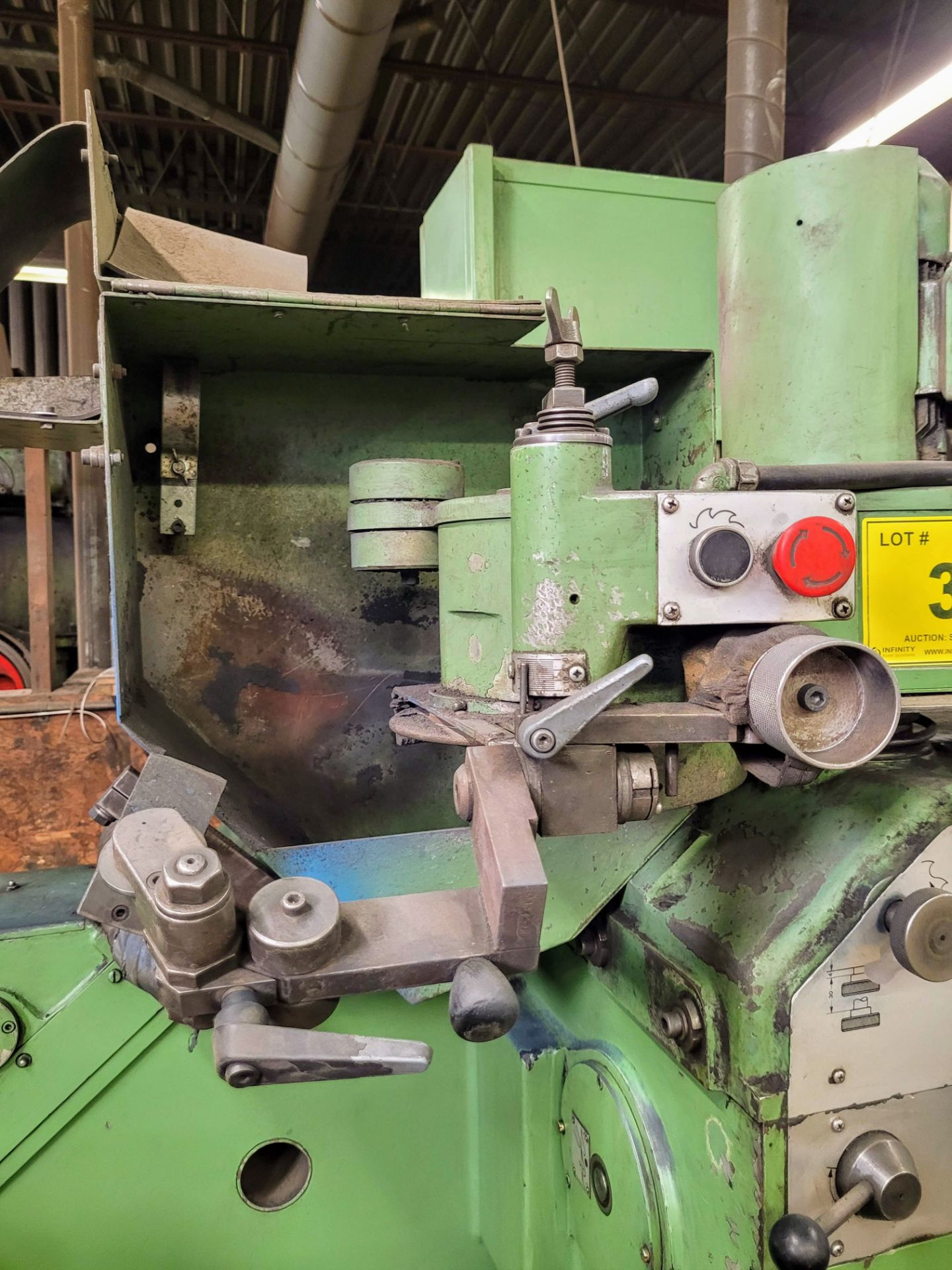 OHLER 1250 SEGMENTAL SAW BLADE GRINDER, VARIABLE SPEED, 250 - 1250 MM CAPACITY S/N: 139, (1988) - Image 5 of 11