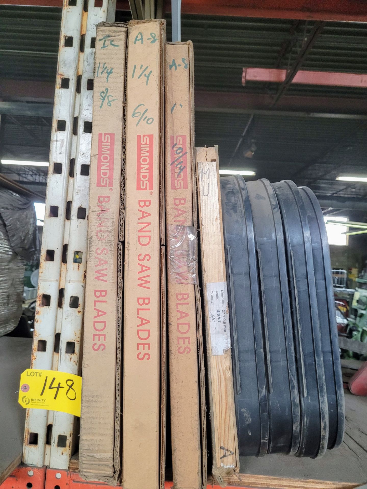 LOT - ASSORTED BANDSAW BLADES - Image 2 of 9