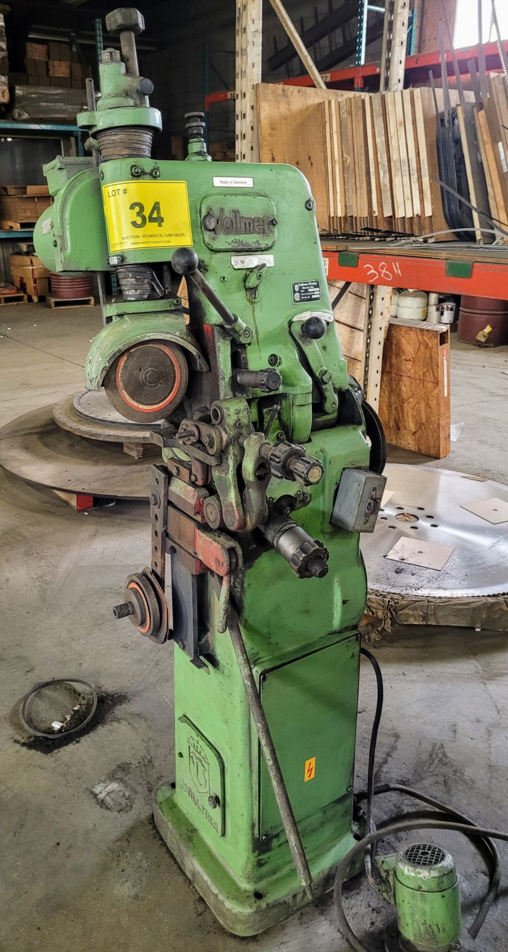 VOLMER CNE BLADE GRINDER, 1000 MM CAPACITY