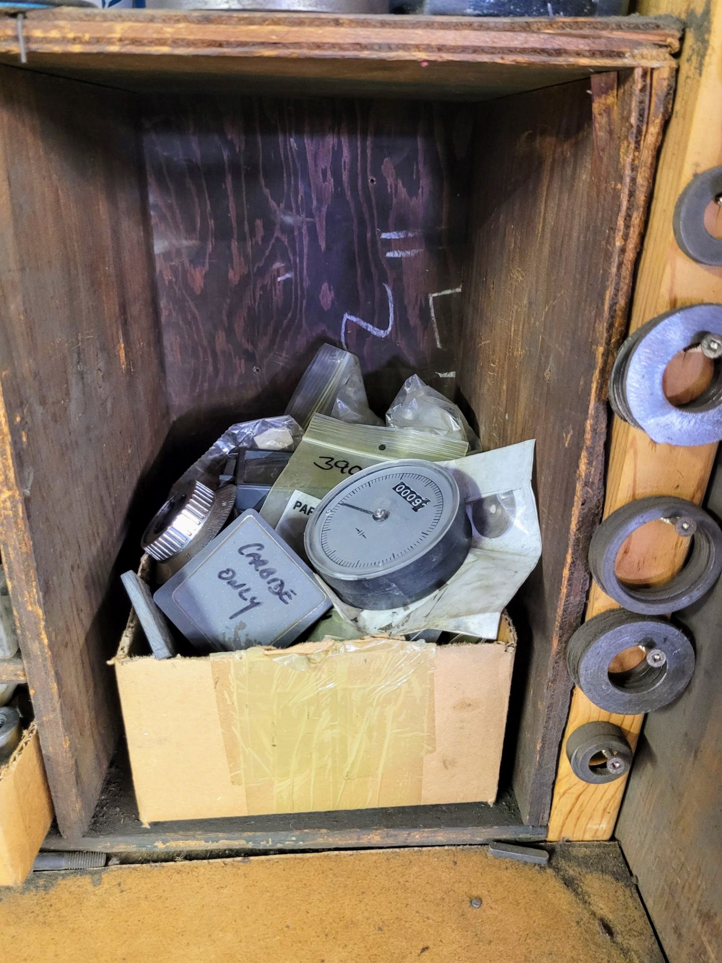 LOT - ASSORTED GRINDING WHEELS, BLADES, HARDWARE, ETC - Image 2 of 4