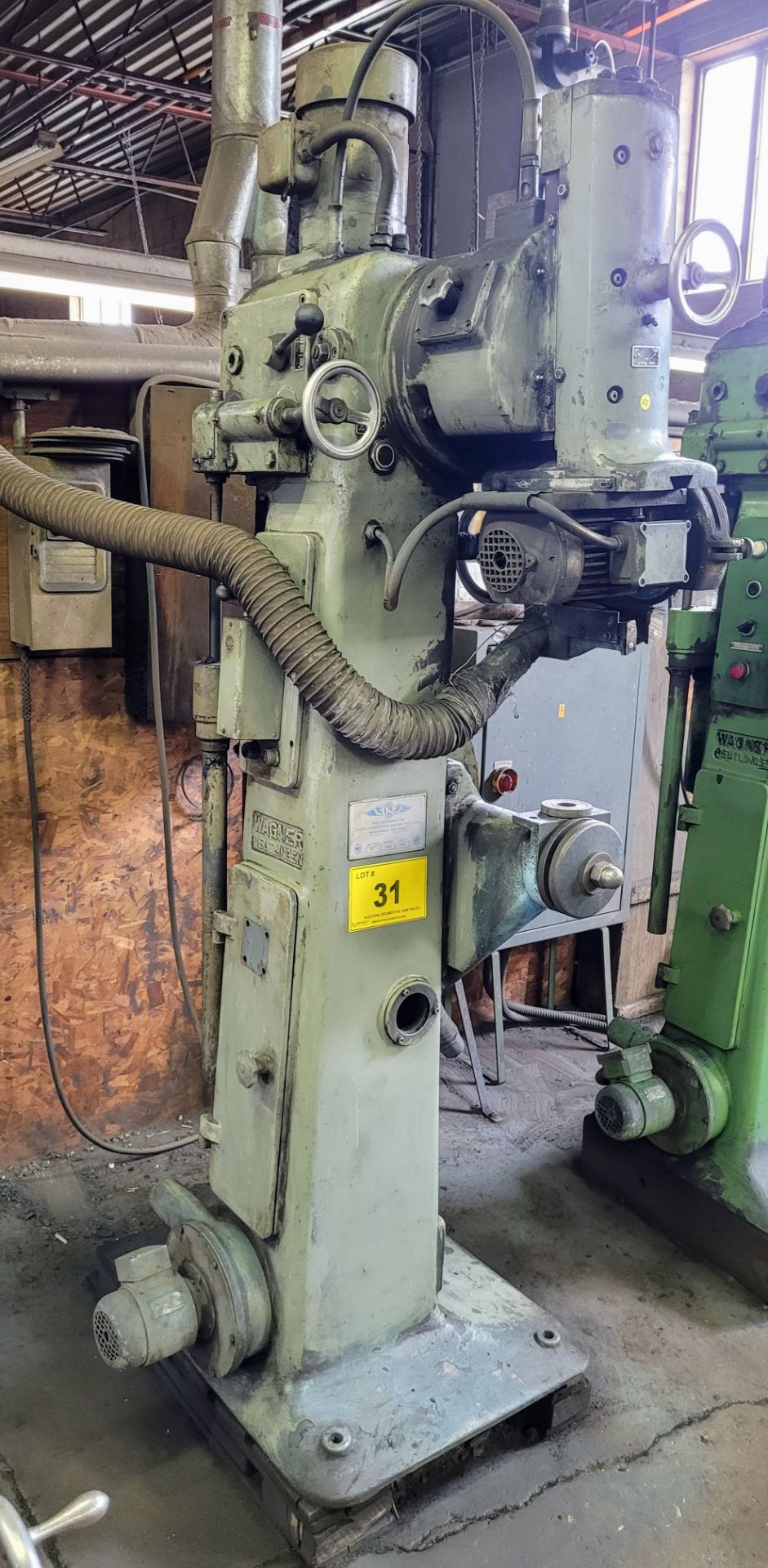 GUSTAV WAGNER LT BLADE GRINDER, 56” / 1,420 MM CAPACITY S/N: 39980 - Image 4 of 5