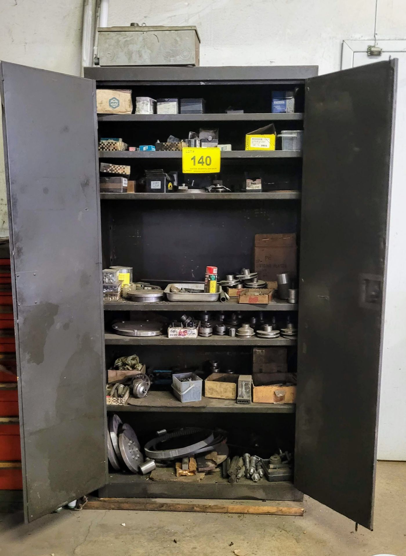 CABINET W/ CONTENTS