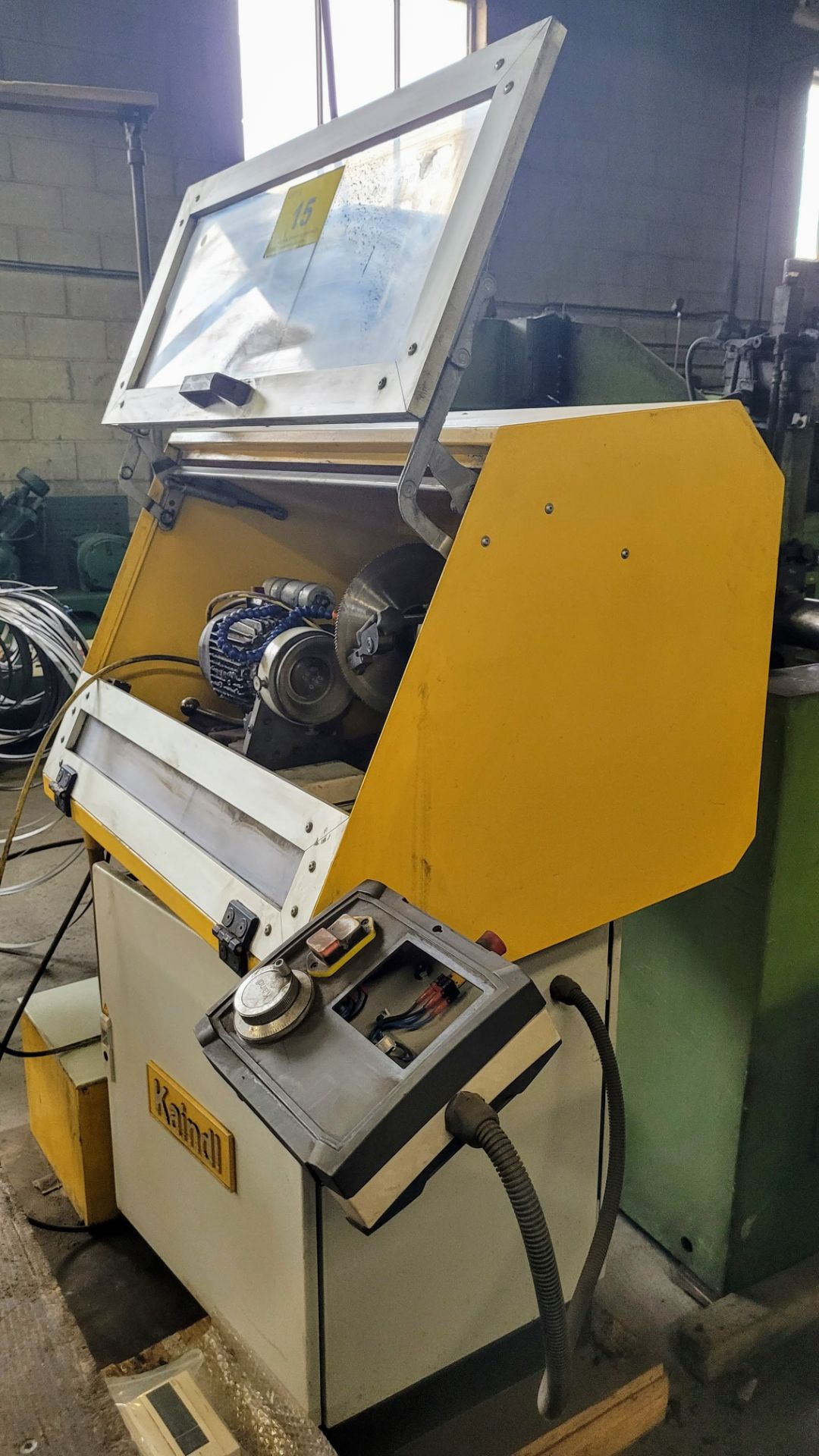 2012 KAINDL RMS – NC CIRCULAR KNIFE GRINDER, CAPACITY 100 – 400 MM, TOUCHSCREEN CONTROL, PROGRAMABLE - Image 5 of 5