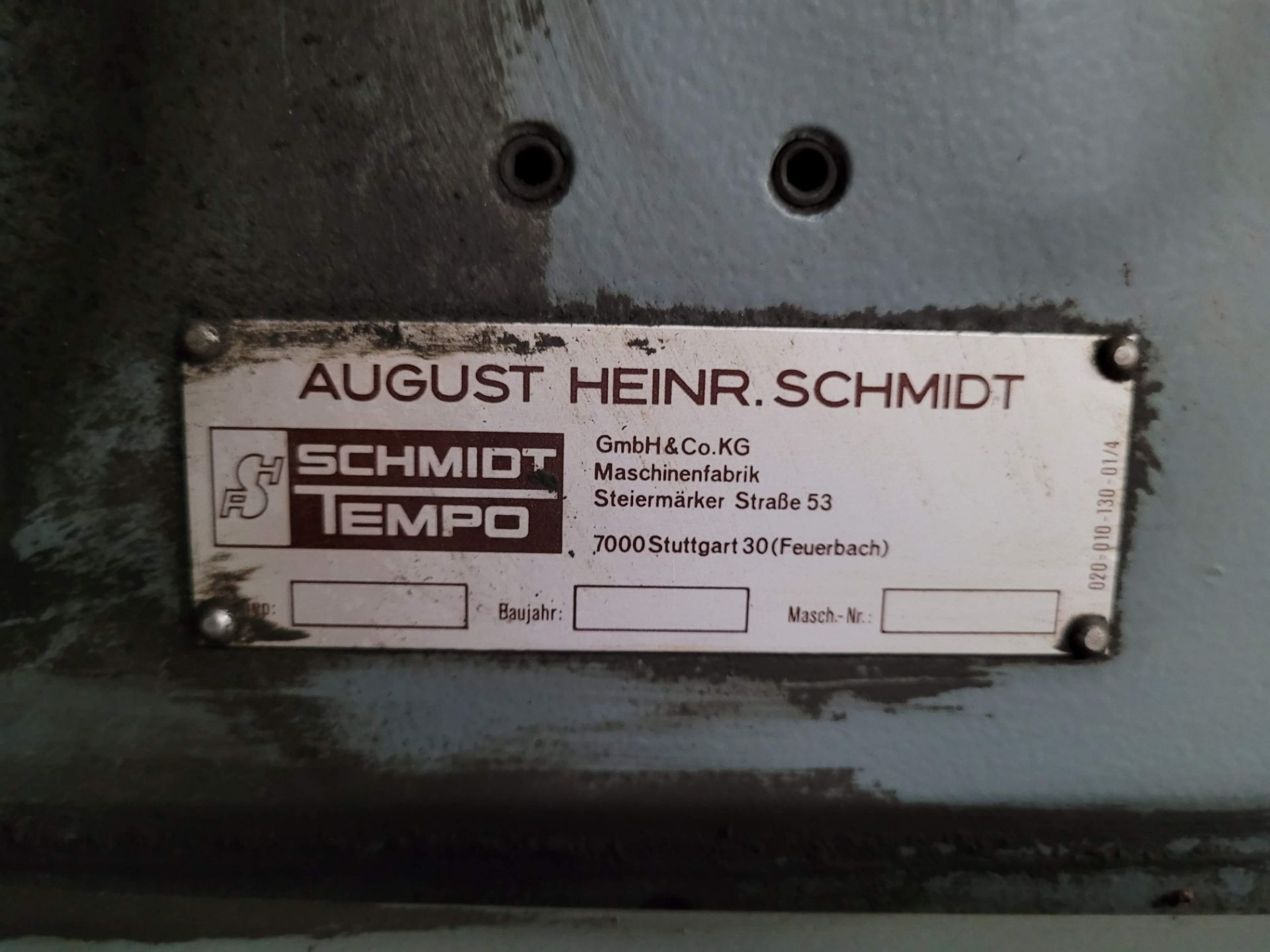 SCHMIDT TEMPO ASG 400 A, AUTOMATIC VARIABLE SPEED SOLID OR SEGMENTAL BLADE SHARPENER, 20 TO 400 MM - Image 6 of 6