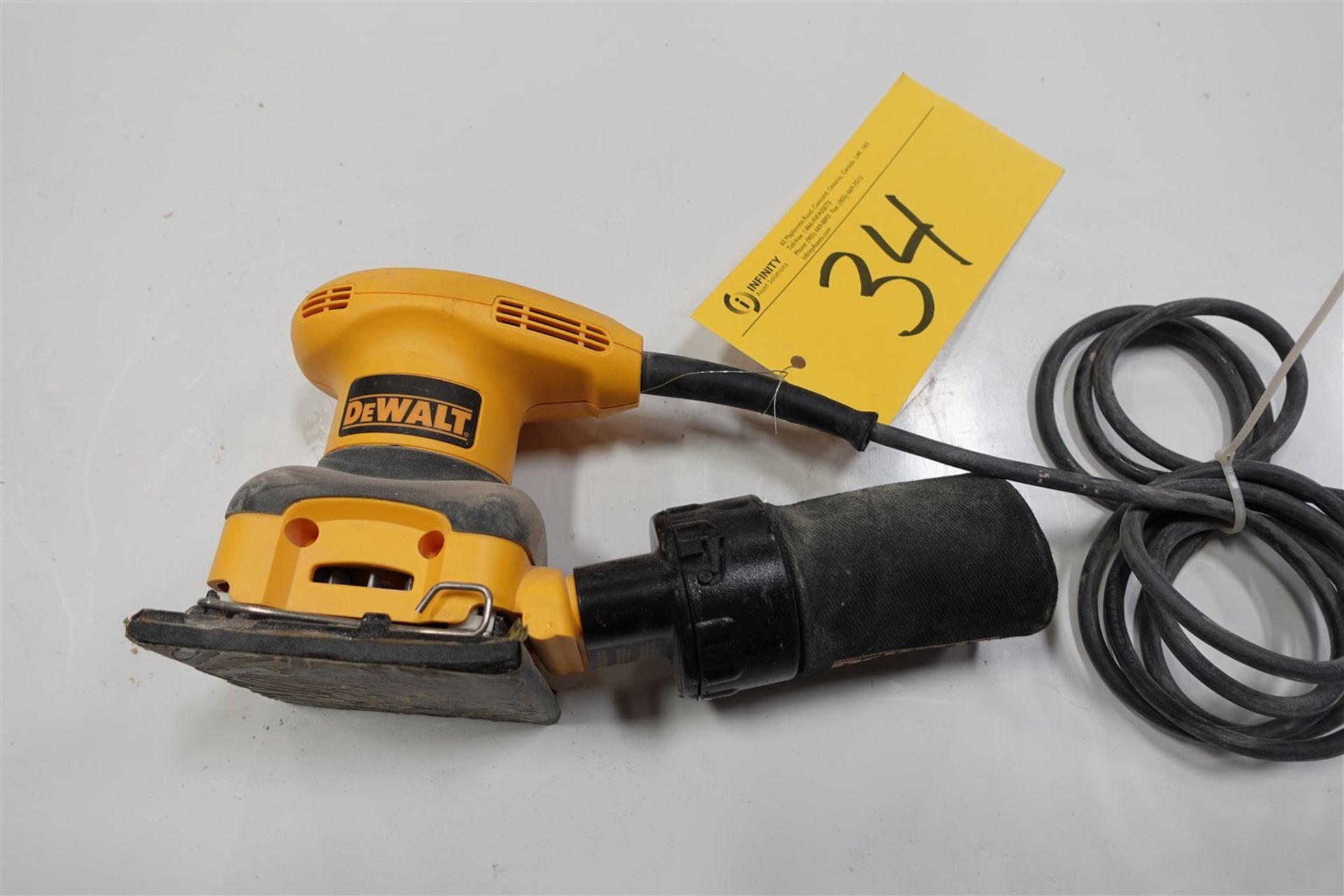 DEWALT ELECTRIC PALM SANDER