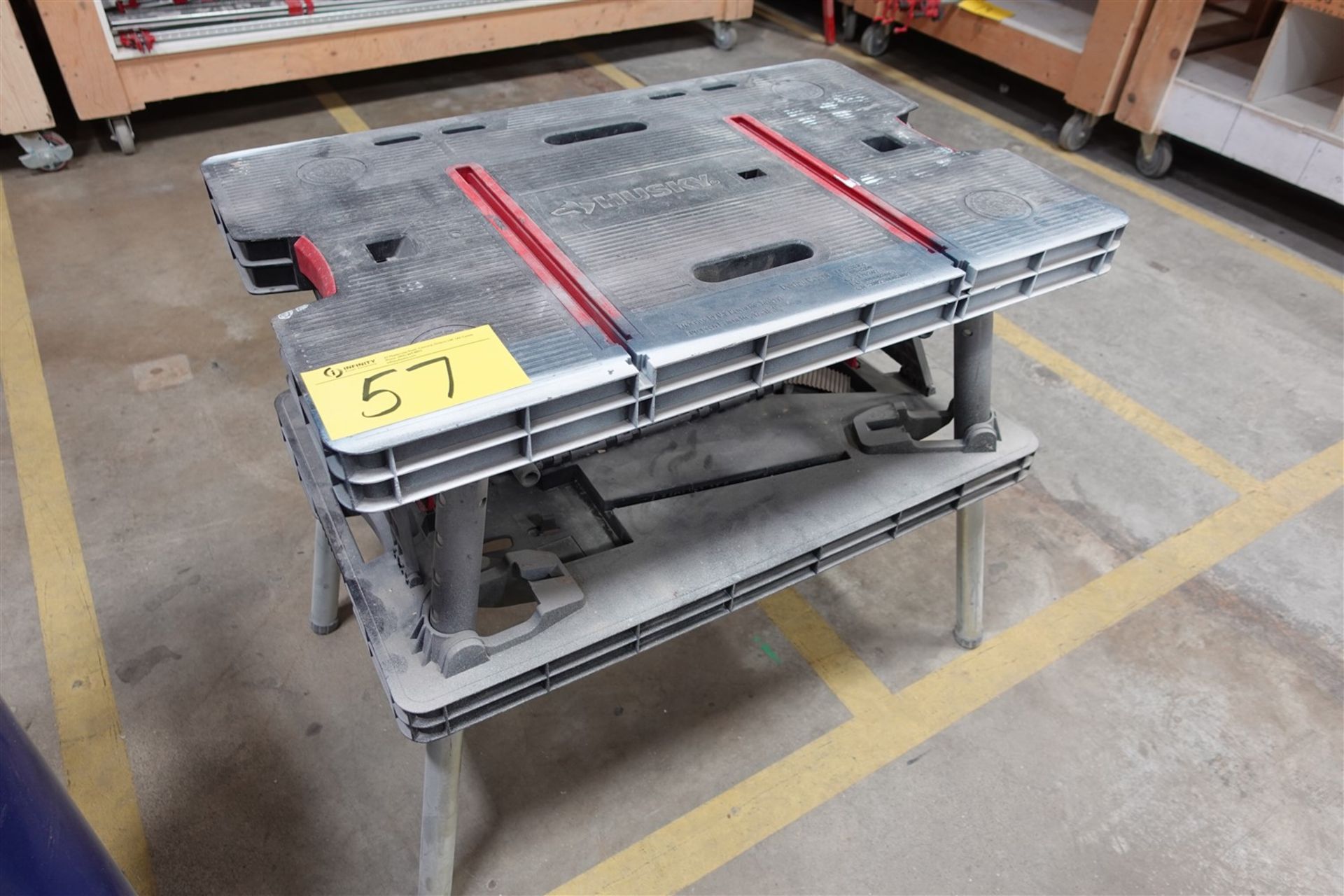 HUSKY FOLDING WORK TABLE