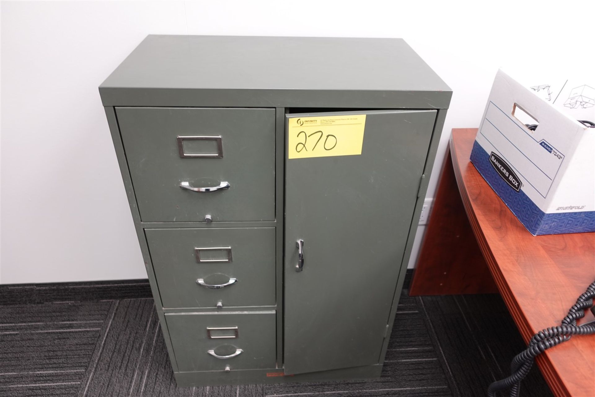 METAL FILING CABINET