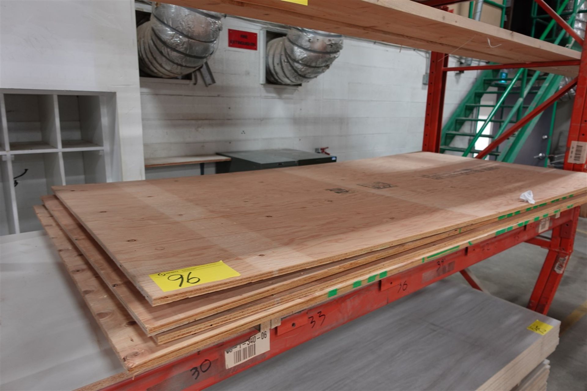 4 SHEETS OF 4’ X 8’ X ½” PLYWOOD & 3-16FT LENGTHS OF 2” X 6” LUMBER