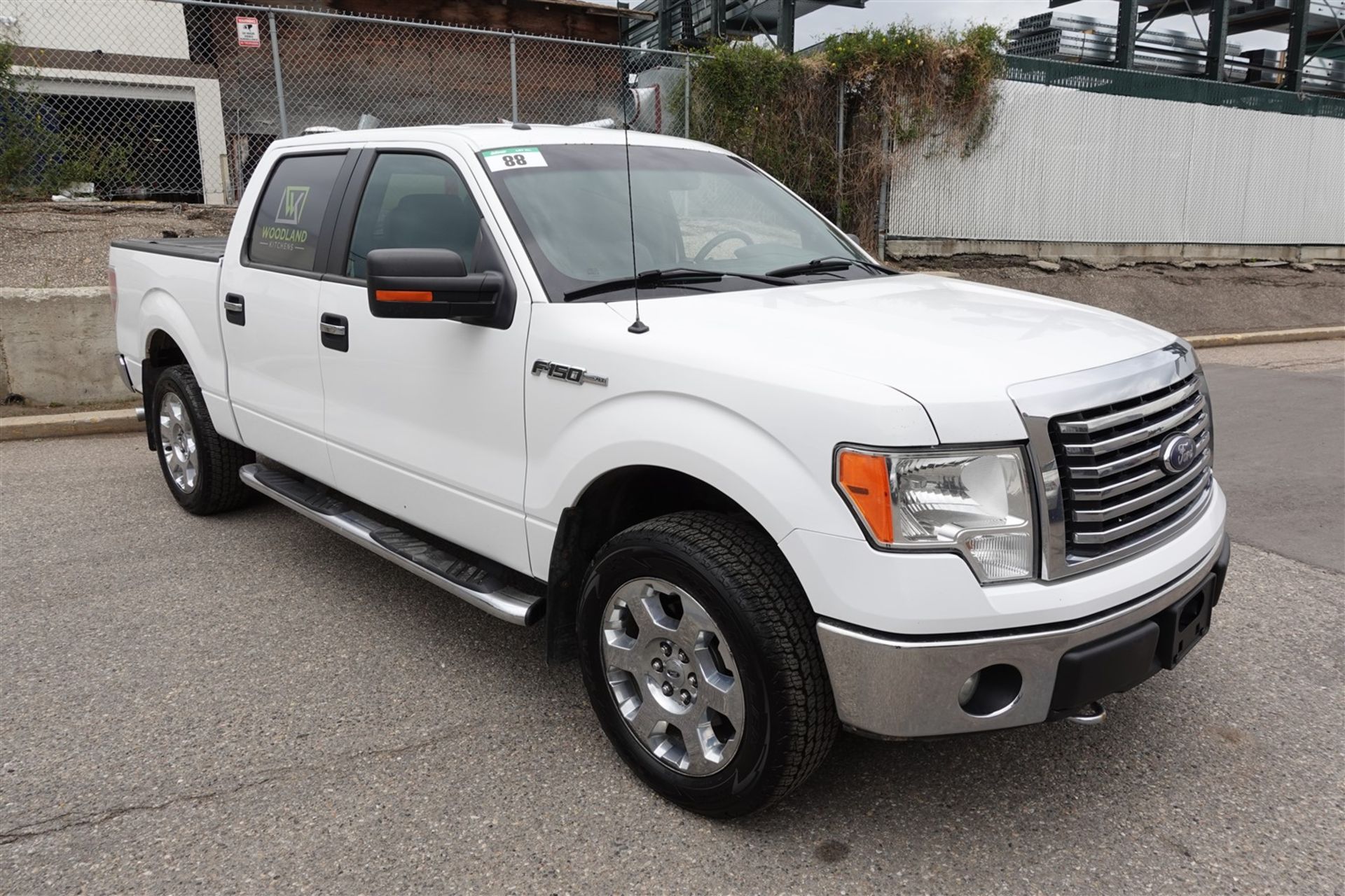 2012 FORD F-150 XLT CREW CAB SHORT BOX PICK-UP TRUCK, 4X4, 5.0L GAS ENGINE, S/N 1FTFW1EF7CKE27082