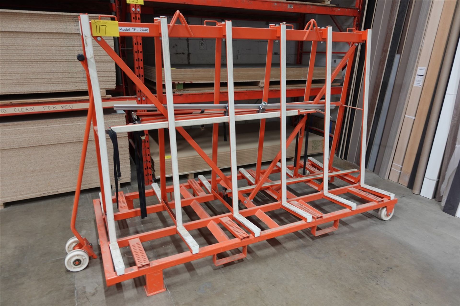 AARDWOLF TRANSPORT FRAME W/ CASTERS, 1,500 KGS CAPACITY, MODEL TF-2440