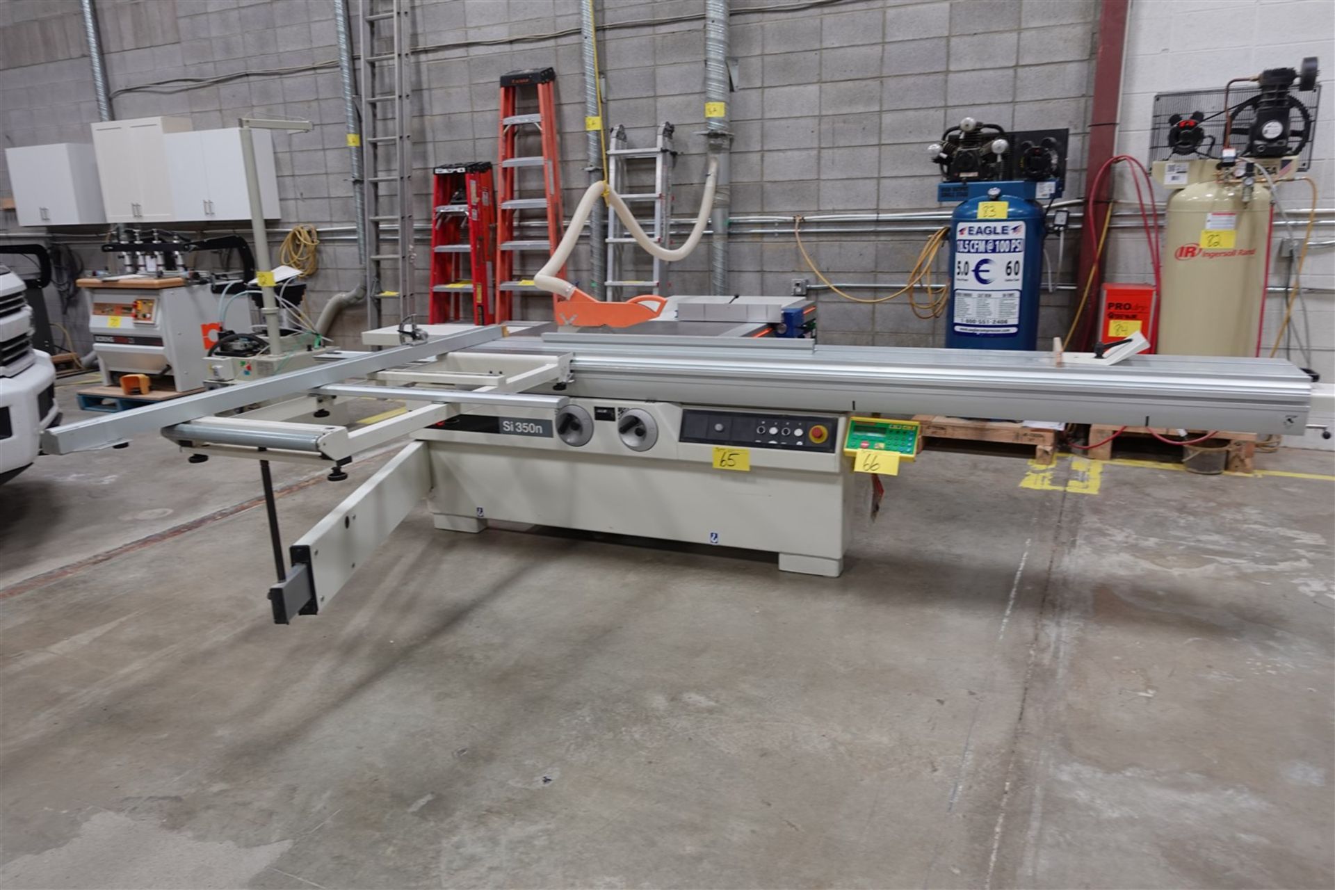 2001 SCM SLIDING TABLE SAW, MODEL S1350N, 220 VOLT 3 PH., S/N AB/146058