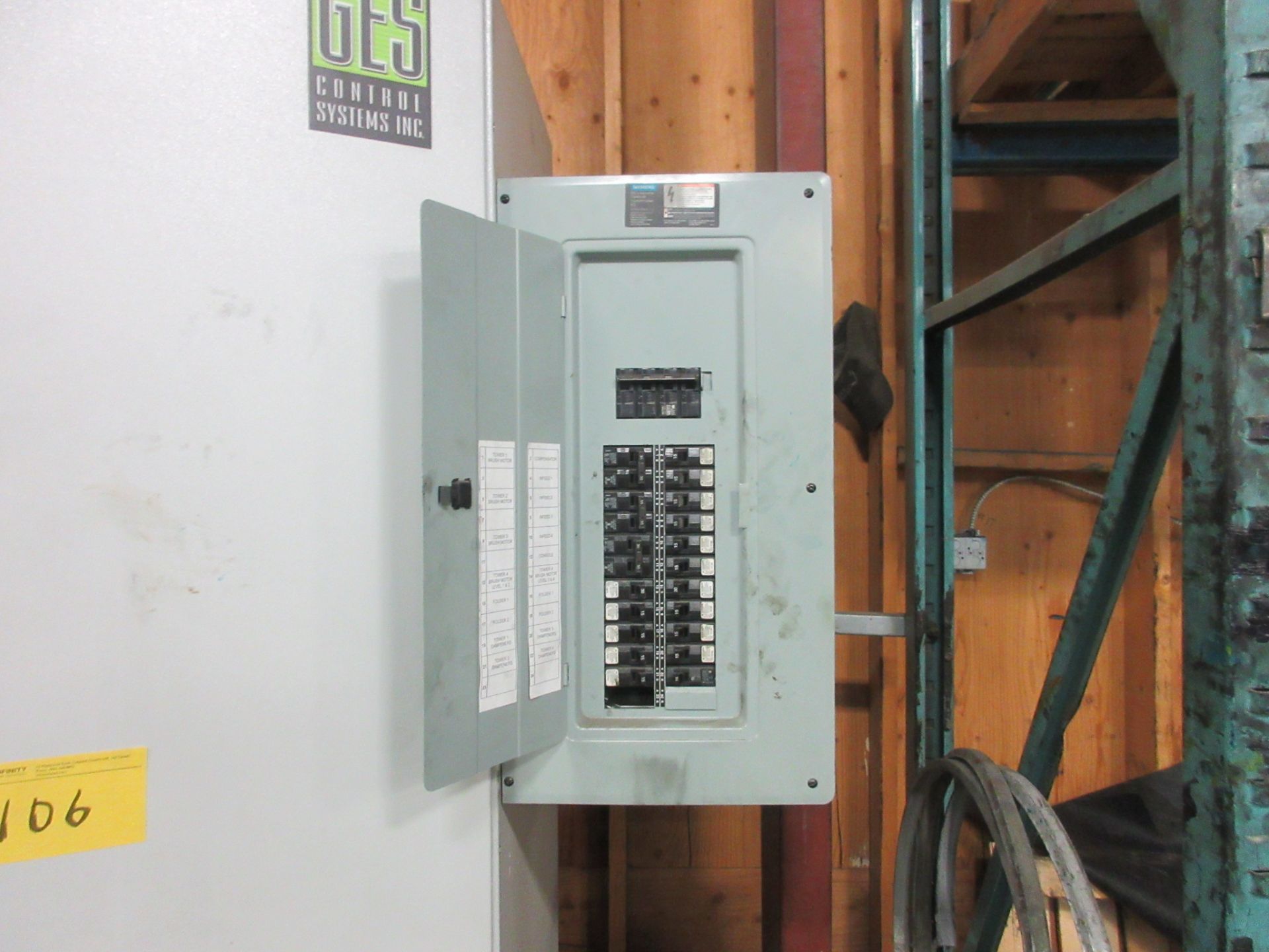 LOT OF (5) GES ELECTRICAL CABINETS AND (1) CIRCUIT BREAKER BOX (SUBJECT TO BULK BID LOT 56) - Image 17 of 17