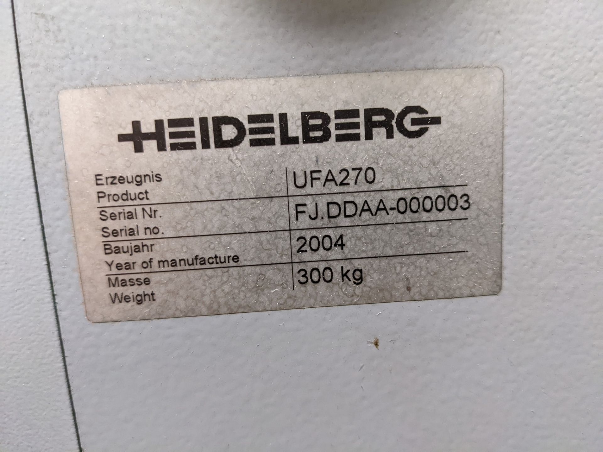 2004 HEIDELBERG STITCHMASTER ST 270 6-POCKET + COVER FEEDER, 3 KNIFE TRIMMER W/ STACKER CONSISTING - Image 22 of 25