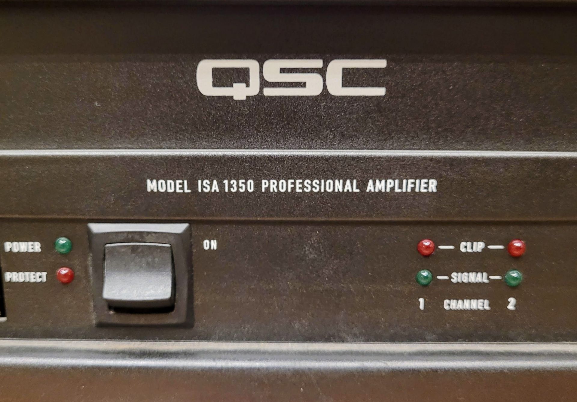 LOT - (4) QSC PROFESSIONAL AMPLIFIERS - Image 3 of 6