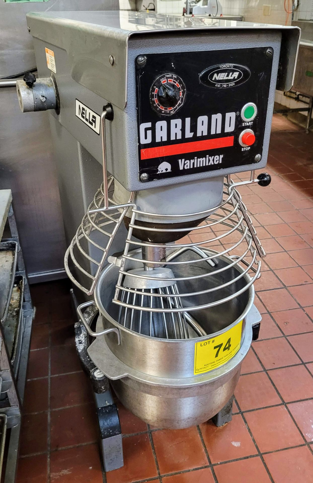 GARLAND VARIMIXER W40 PIZZA DOUGH MIXER, 40 QUART - Image 8 of 8