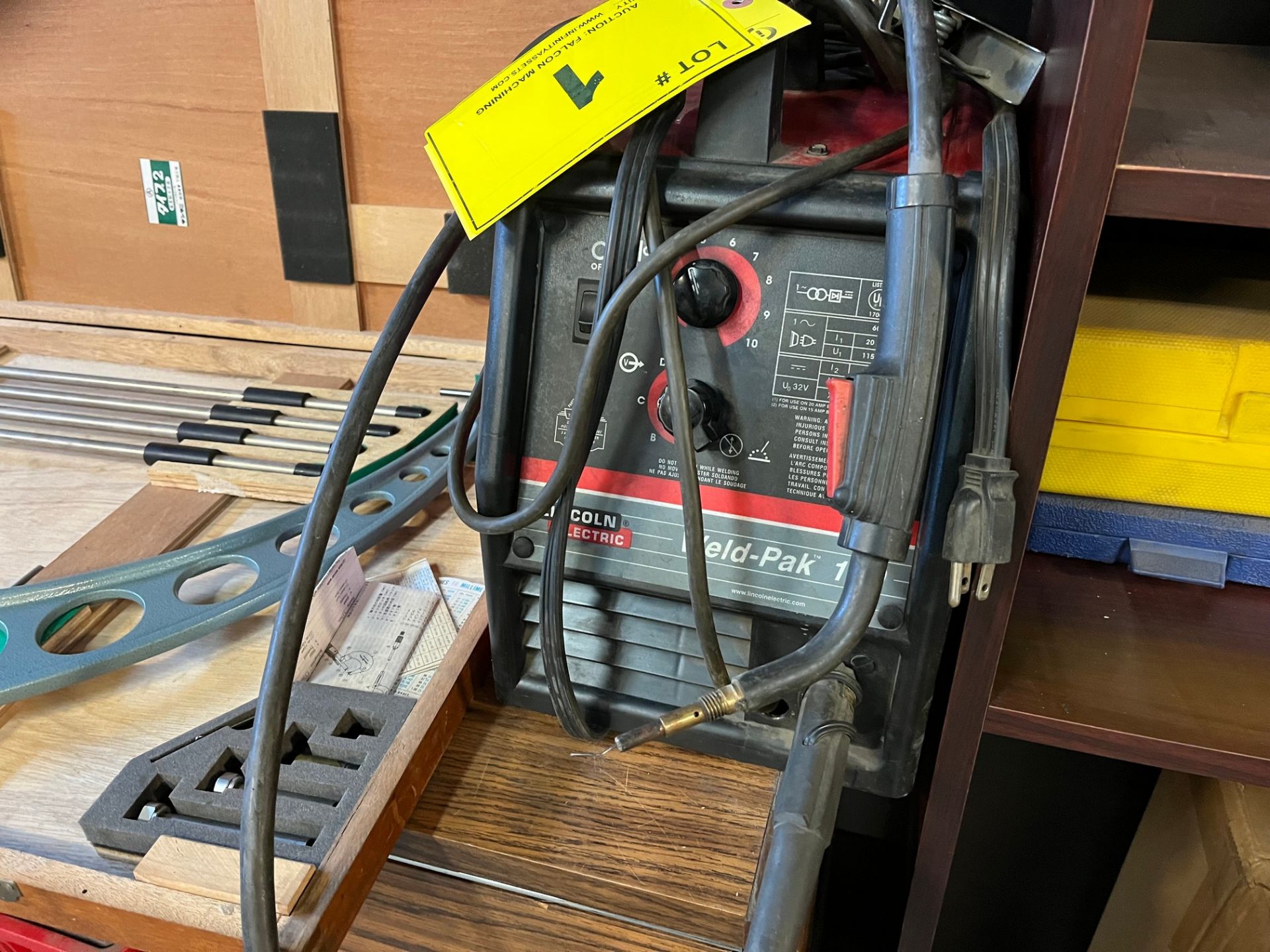 LINCOLN ELECTRIC WELD-PAK 100 WELDER W/ CABLES - Image 2 of 2