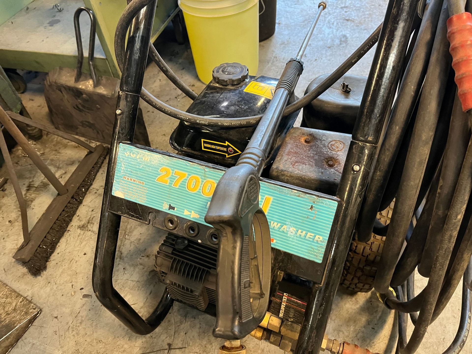 2700 PSI PORTABLE PRESSURE WASHER, 3 GPM, 6.5 HP - Image 3 of 5
