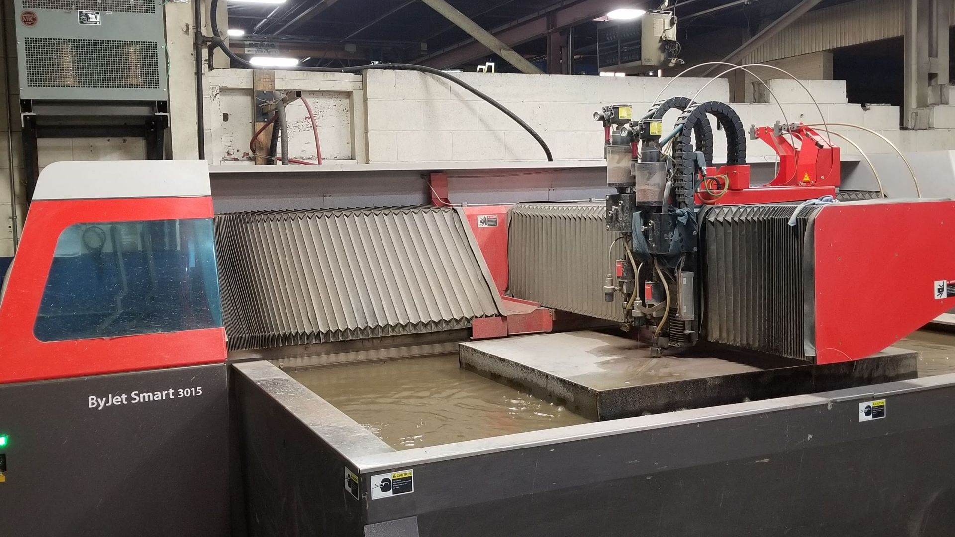 2013 BYSTRONIC BYJET SMART 3015 WATERJET, 50HP, 5’ X 10’ TABLE, DUAL HEAD, S/N WJ71 - Image 18 of 19