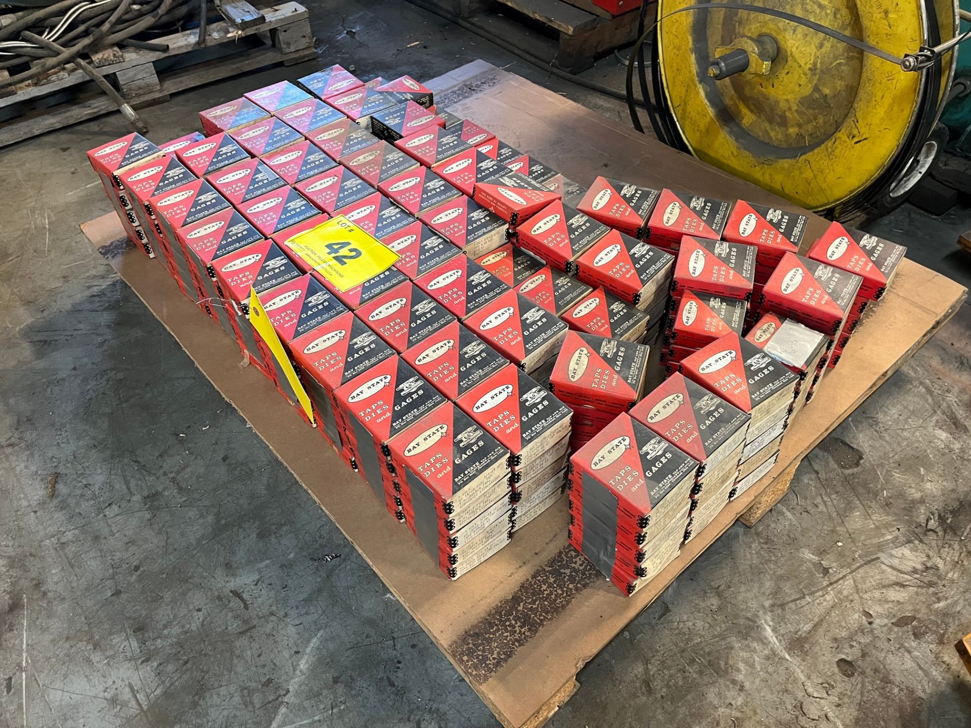 PALLET OF BAY STATE TAPS