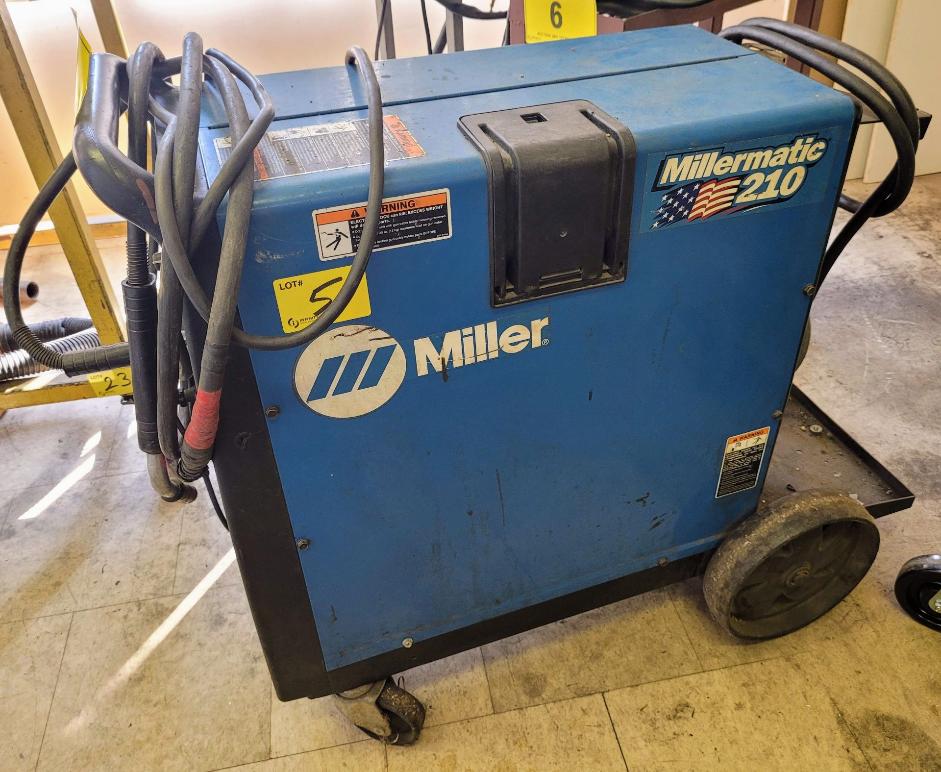 MILLER MILLERMATIC 210 WELDER, S/N LF233634 - Image 3 of 4