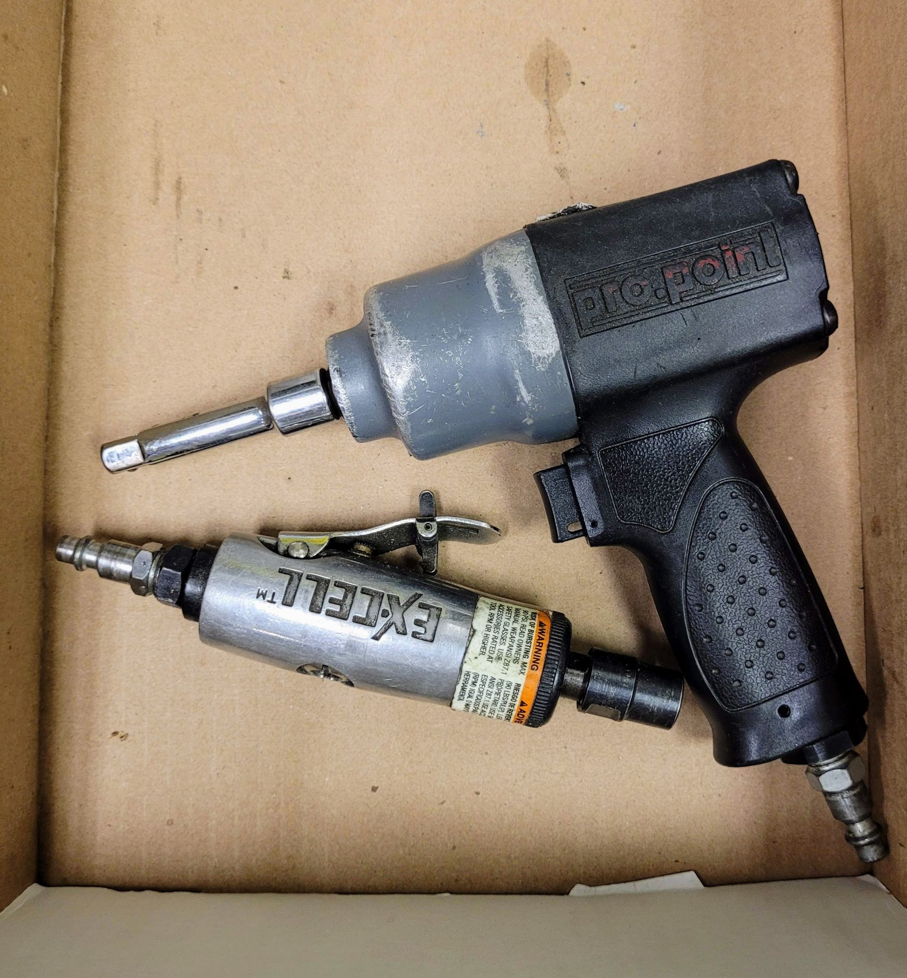 LOT - PRO POINT AIR IMPACT WRENCH W/ DREMEL - Image 2 of 2