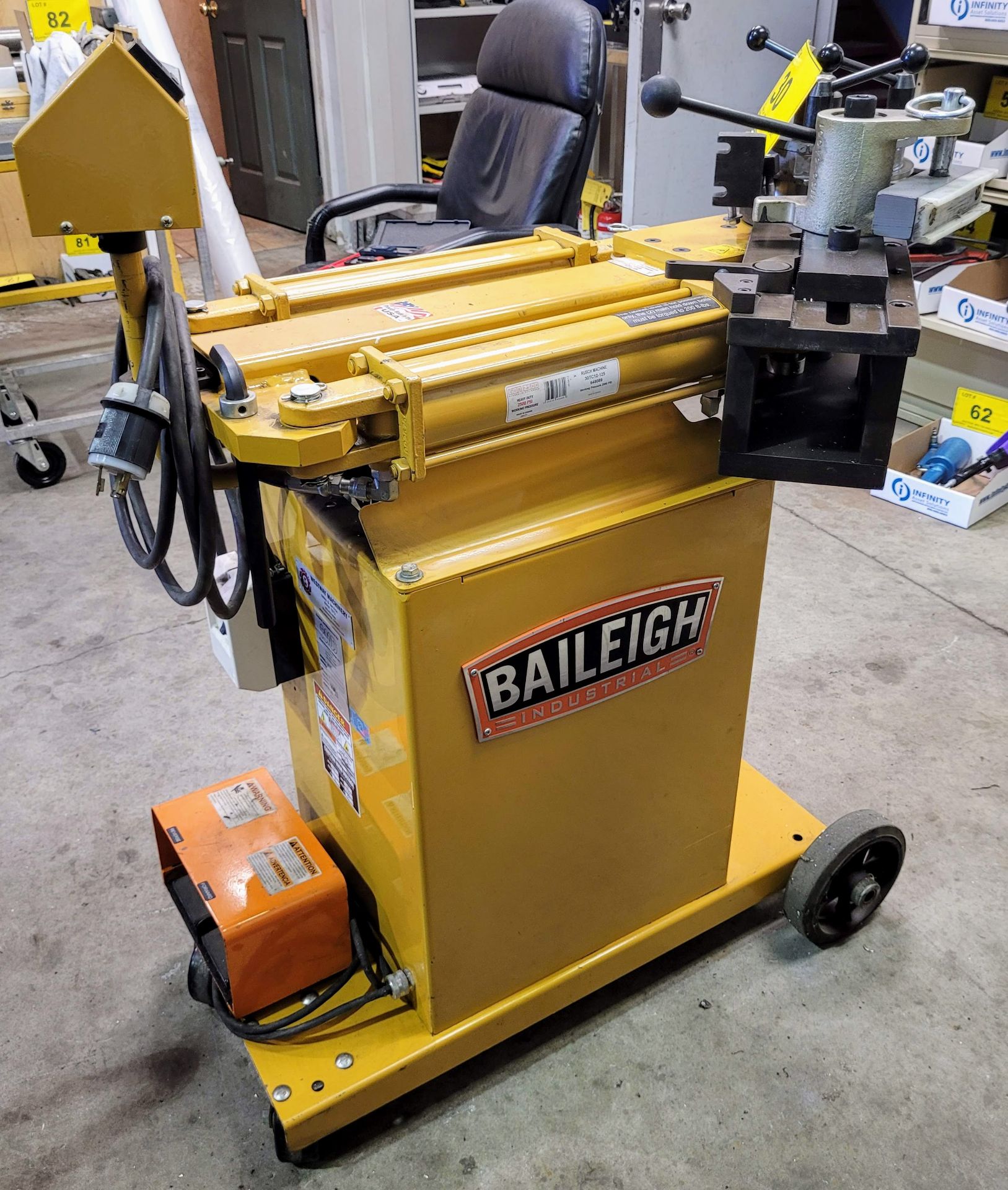 2013 BAILEIGH M175\CSA HEAVY DUTY TUBE BENDER, 2" SCHEDULE 40 PIPE, UP TO 2.5" TUBING, 2,500 PSI, - Image 2 of 7