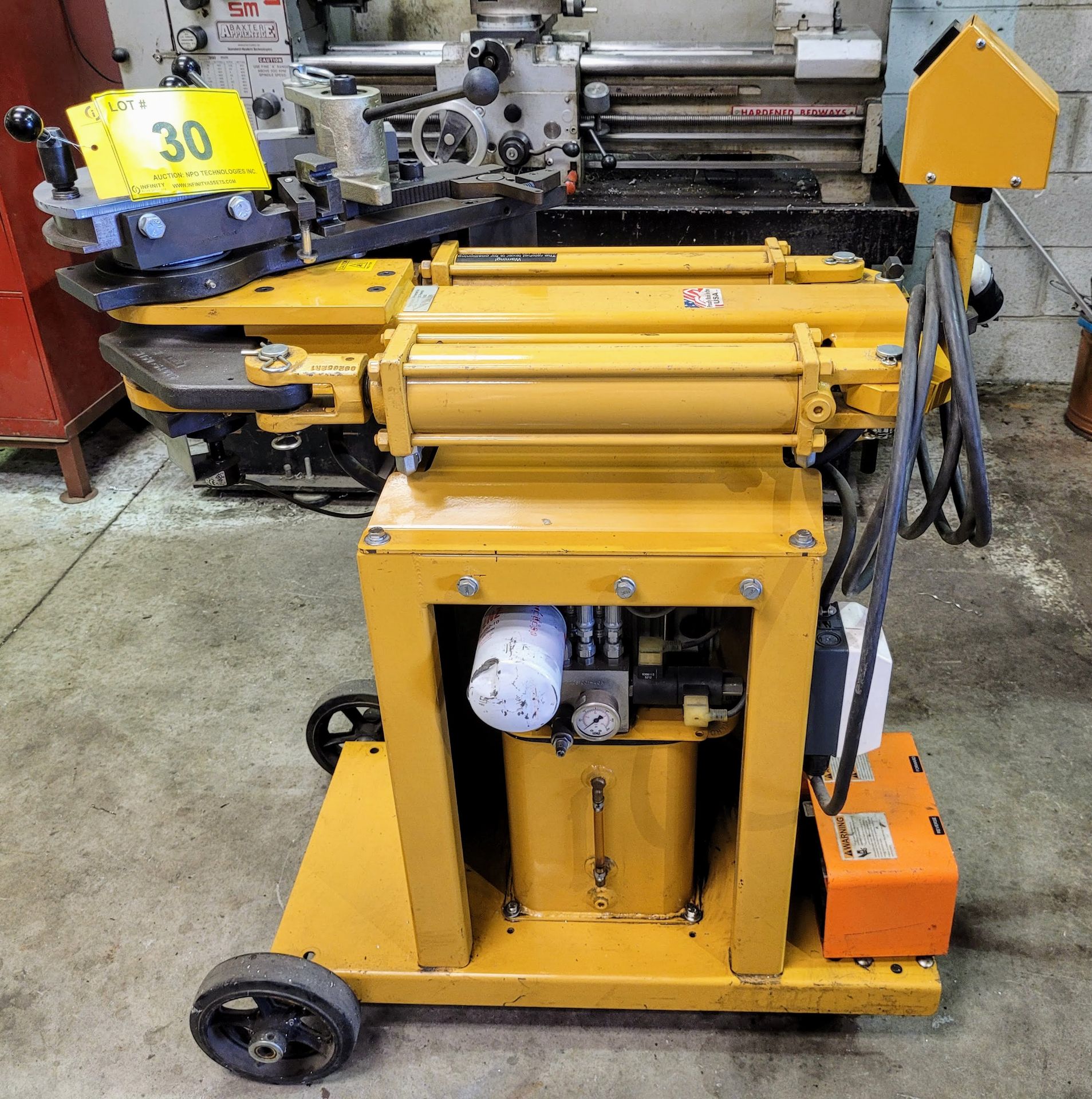 2013 BAILEIGH M175\CSA HEAVY DUTY TUBE BENDER, 2" SCHEDULE 40 PIPE, UP TO 2.5" TUBING, 2,500 PSI,