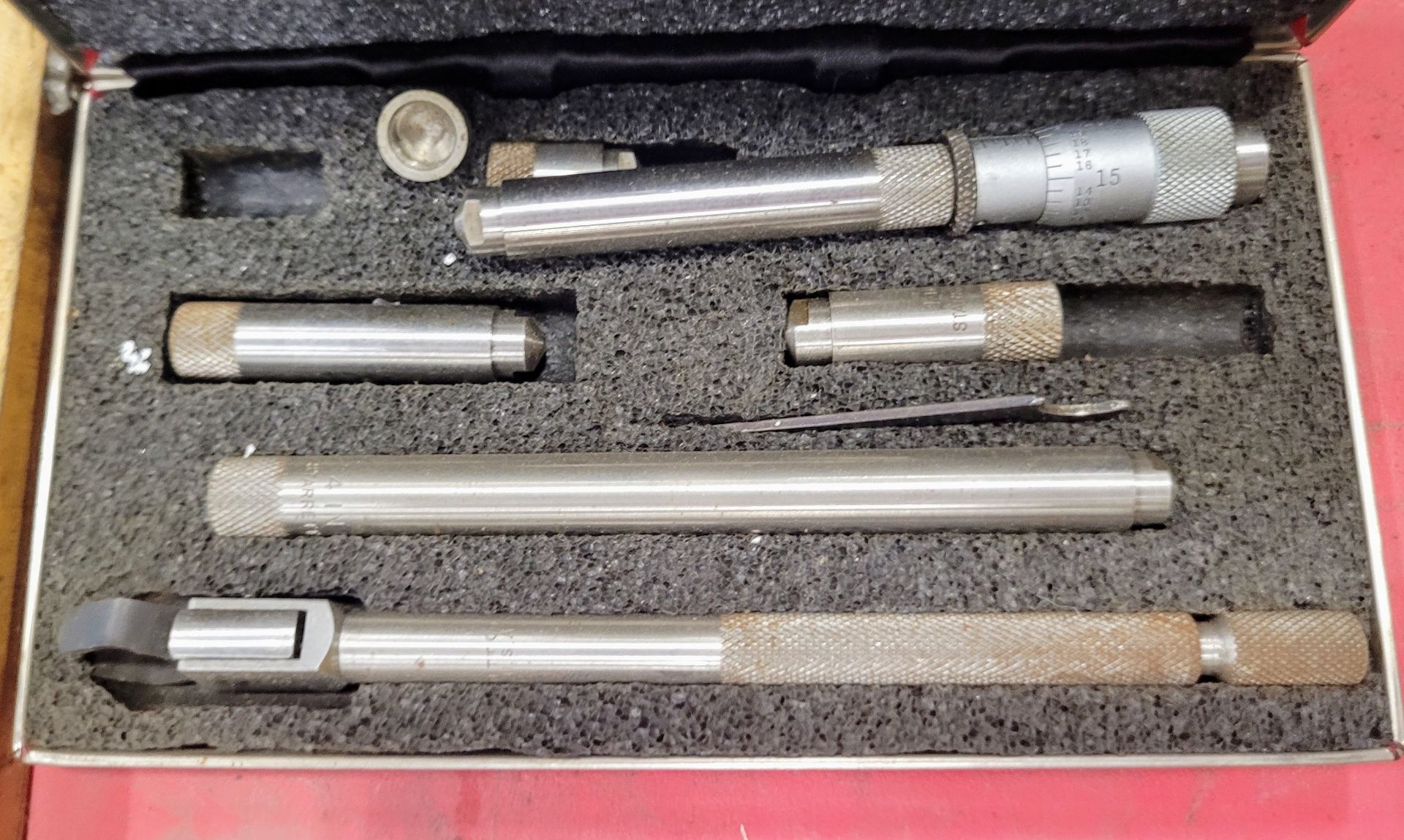 LOT - ASSORTED STARRETT DRIVE PUNCHES, CALIPERS, GAUGES, ETC. - Image 4 of 4