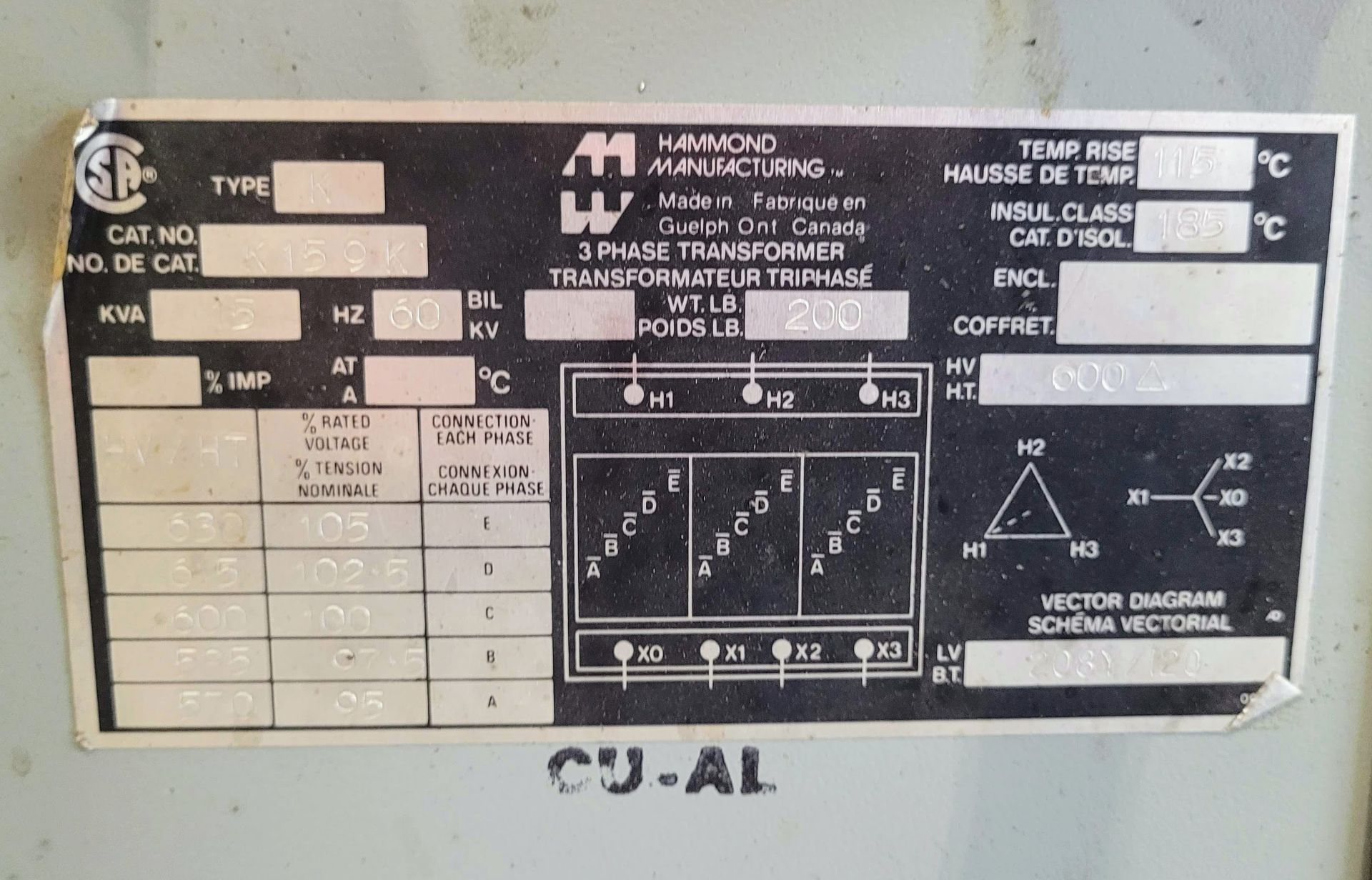 NU-WAY MEGATURN CNL-1740 CNC LATHE, S/N 1740510646, 9" 3-JAW CHUCK, TAILSTOCK, FAGOR CNC CONTROL, - Image 14 of 15