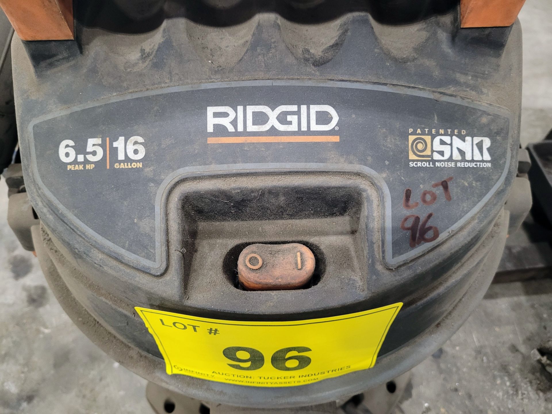 RIGID 6.5HP, 16 GAL. SHOP VAC - Image 2 of 2