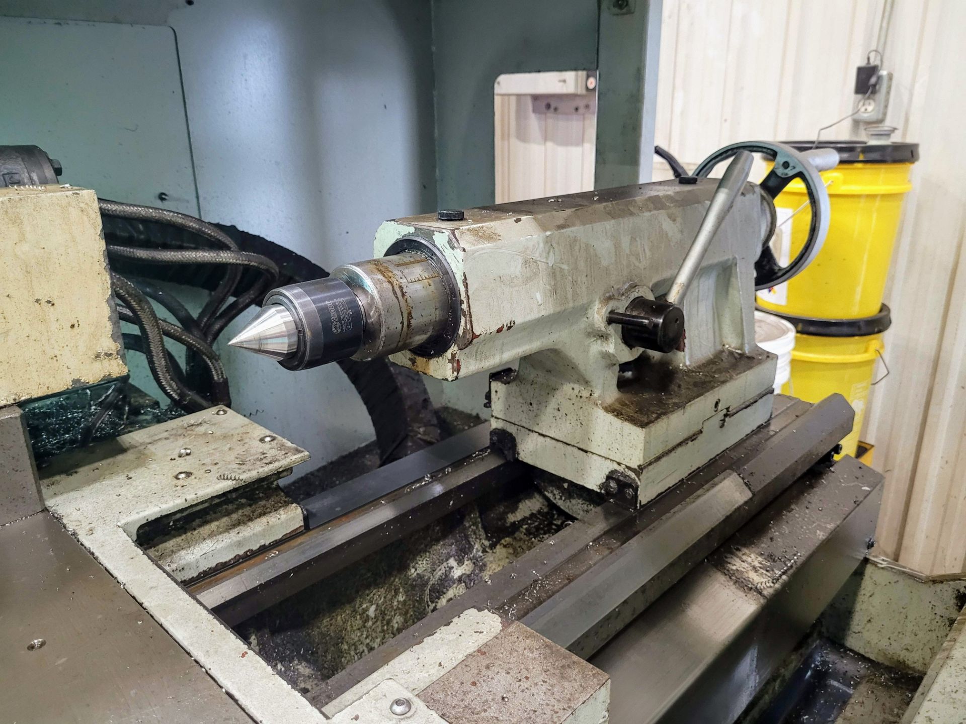 NU-WAY MEGATURN CNL-1740 CNC LATHE, S/N 1740510646, 9" 3-JAW CHUCK, TAILSTOCK, FAGOR CNC CONTROL, - Image 4 of 15