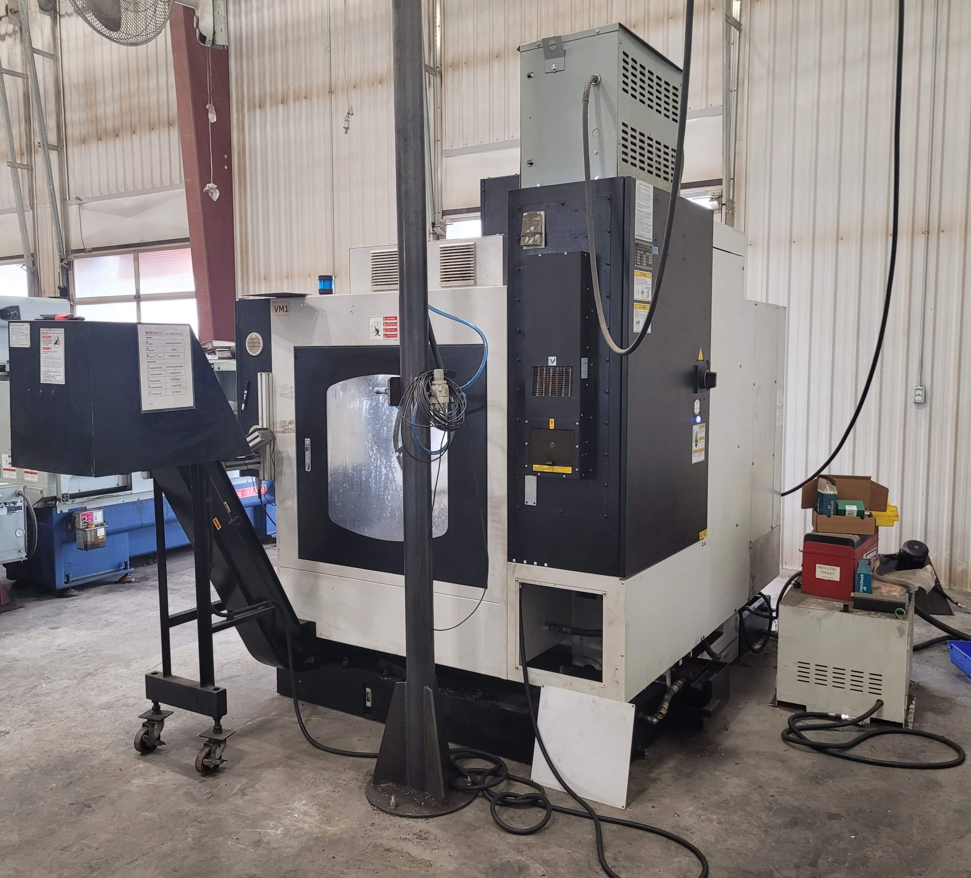 NOV 2016 MAXCUT (BUFFALO MACHINERY COMPANY LIMITED) MM-430 CNC VERTICAL MACHINING CENTER, FAGOR - Image 9 of 21