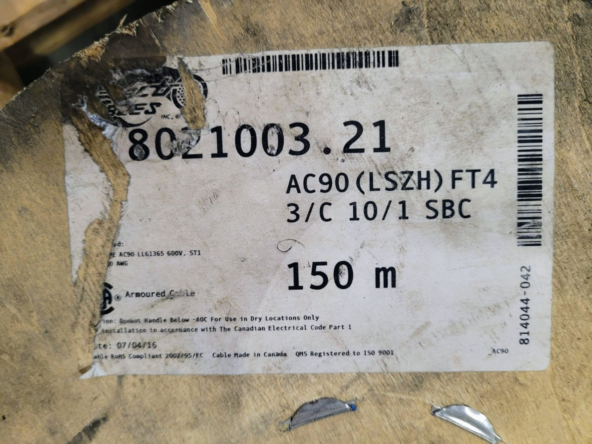 PALLET OF ASSORED WIRE - Image 2 of 4