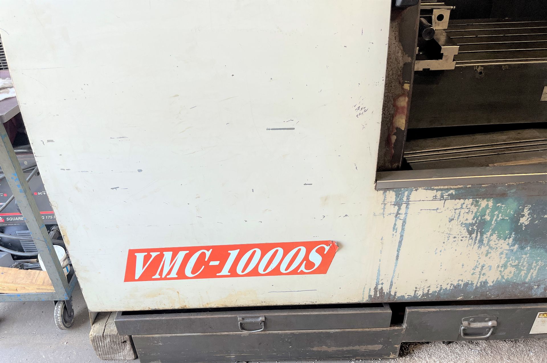 2002 PINNACLE VECTOR VMC-1000S CNC VERTICAL MACHINING CENTER, FANUC SERIES O-MD CNC CONTROL, 47” X - Image 6 of 20