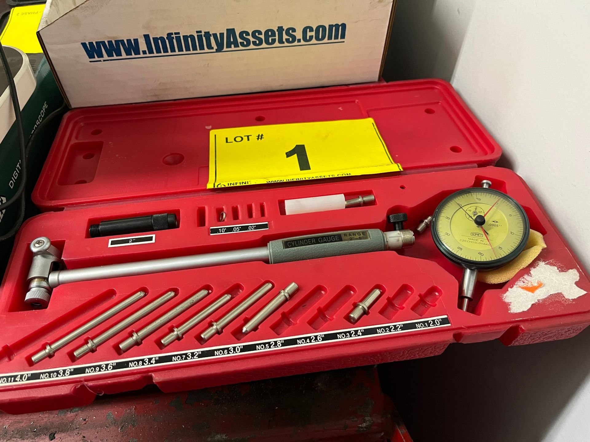 CYLINDER GAUGE SET, 2-6"