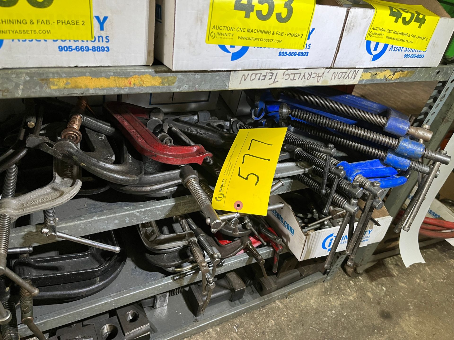 LOT APPROX. (20) C CLAMPS