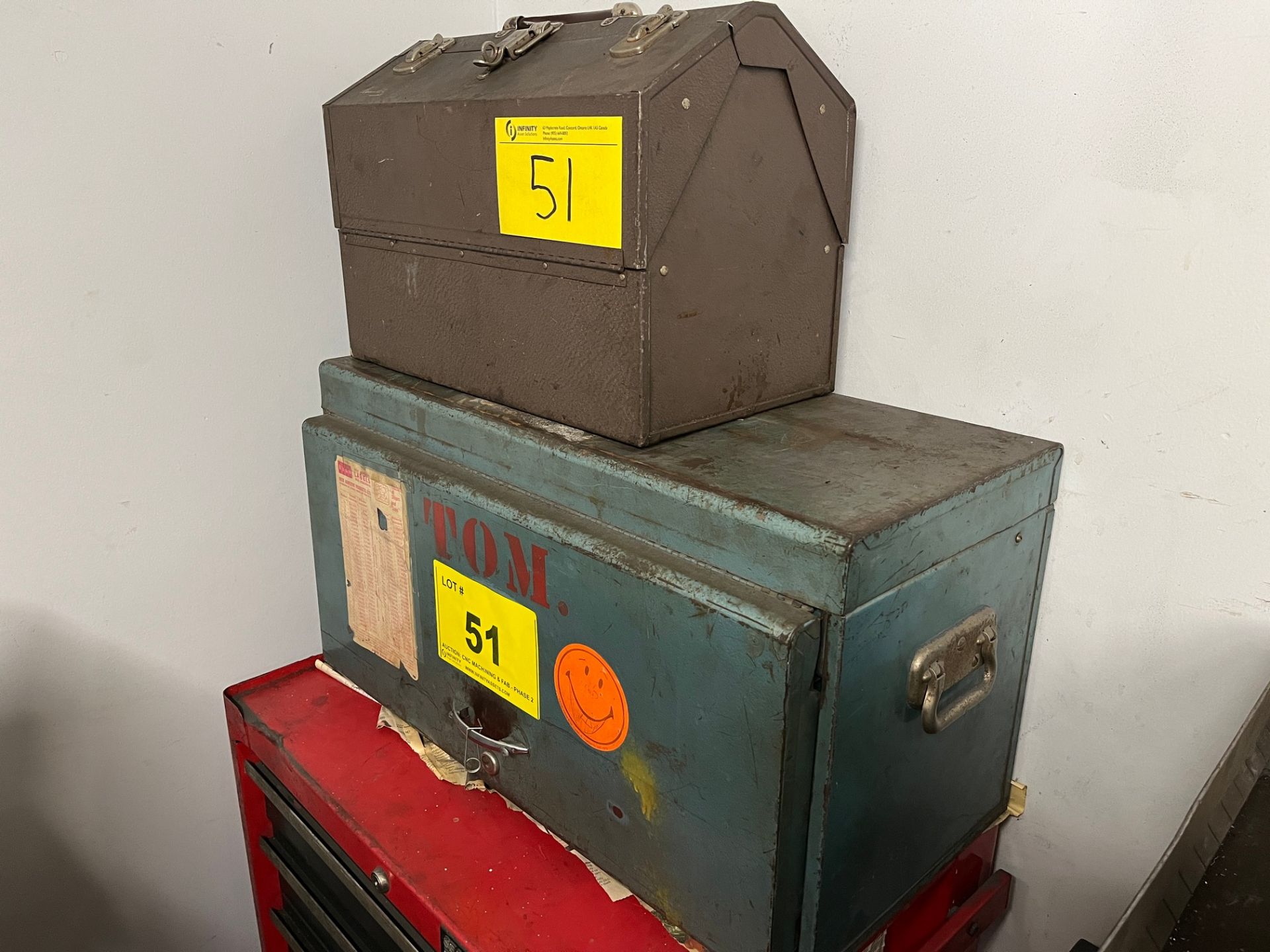 LOT (3) TOOLBOXES