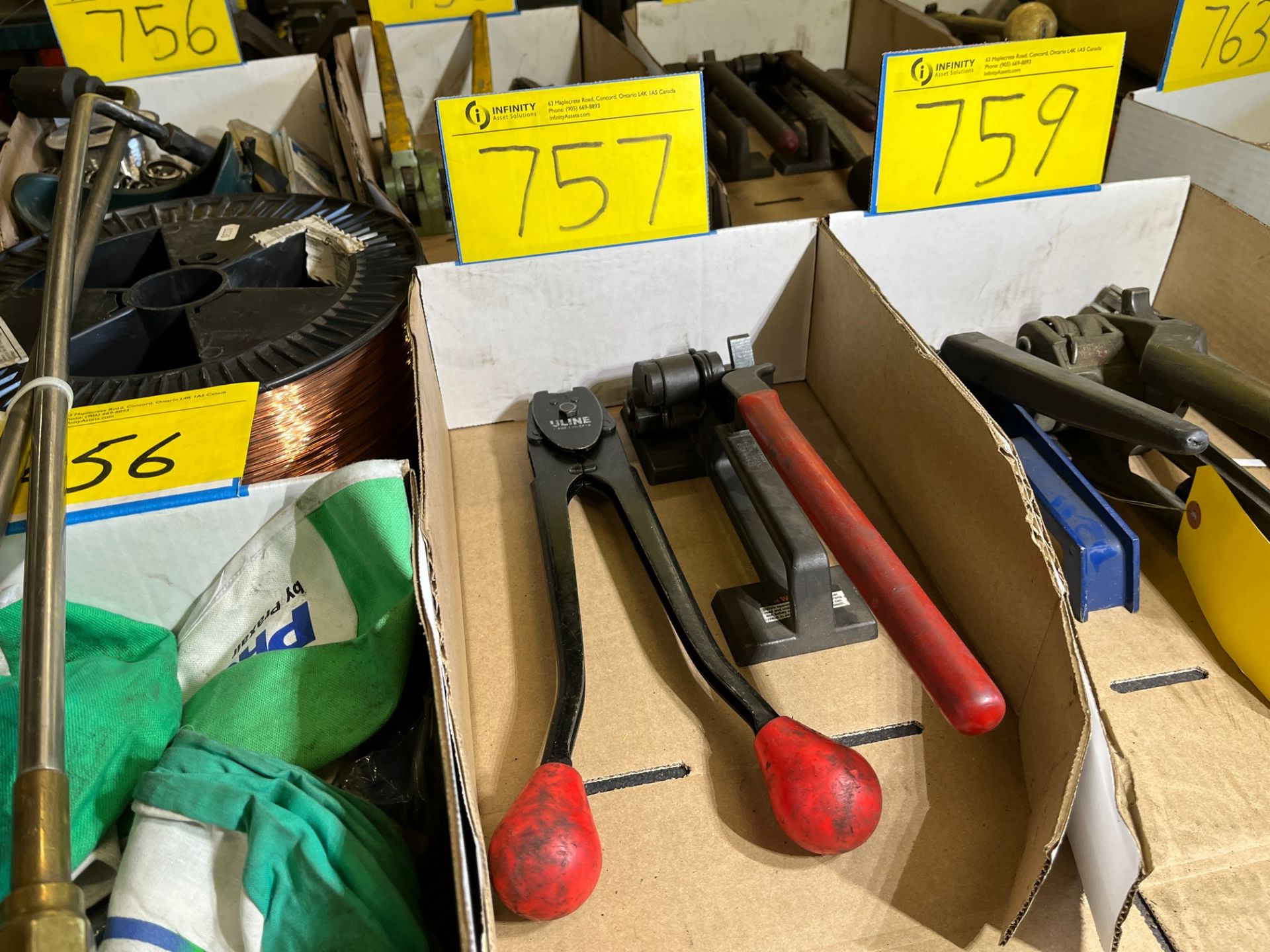 LOT STRAPPING TOOLS