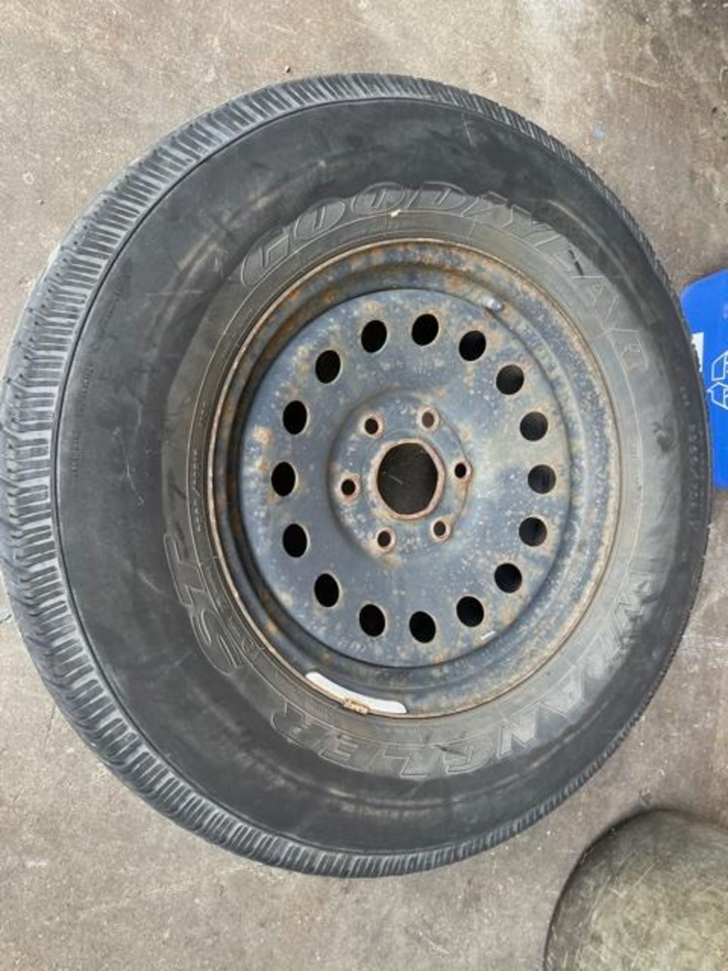 GMC Pick up truck spare tire with Rim & Honda civic spare tire with Rim - Image 2 of 6