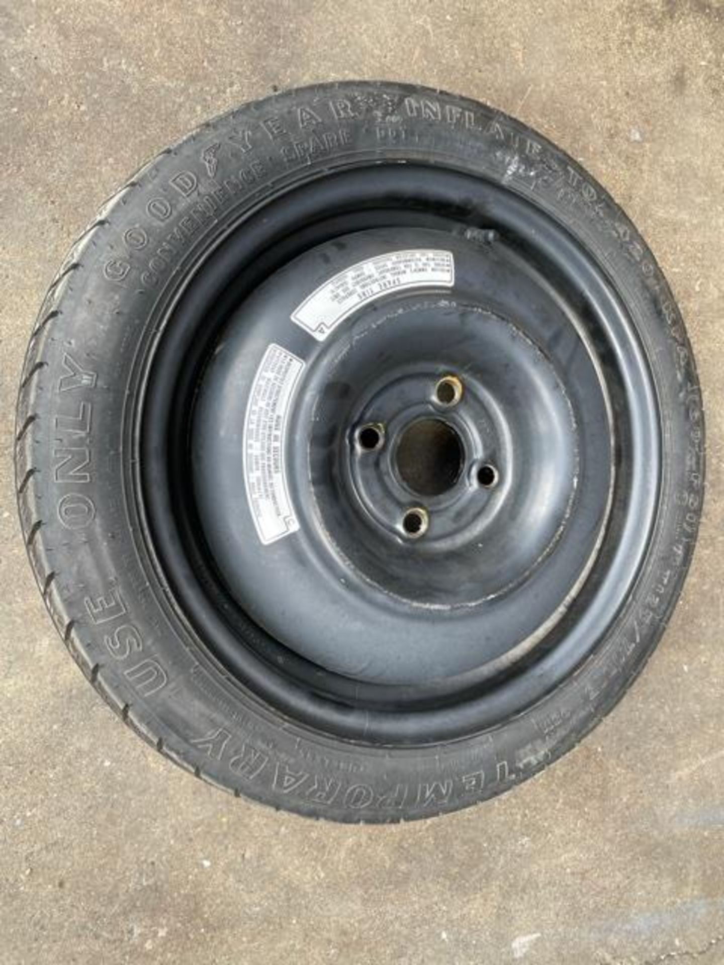 GMC Pick up truck spare tire with Rim & Honda civic spare tire with Rim - Image 5 of 6