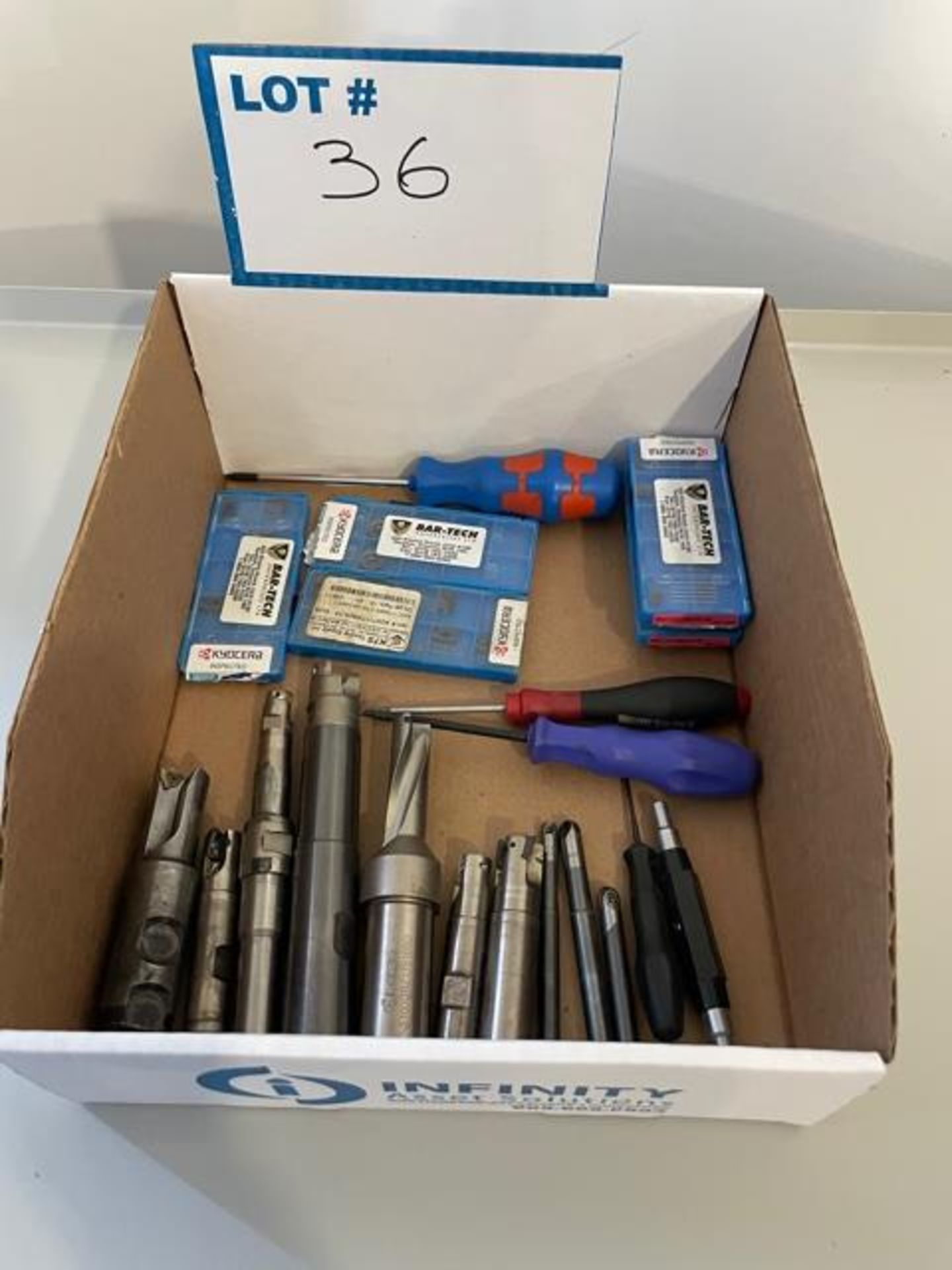 15mm, Seco cutter, 2 Inserts body , 8 mm dia inserts 1/2? Counterbore tool, Kennametal 25mm Seco