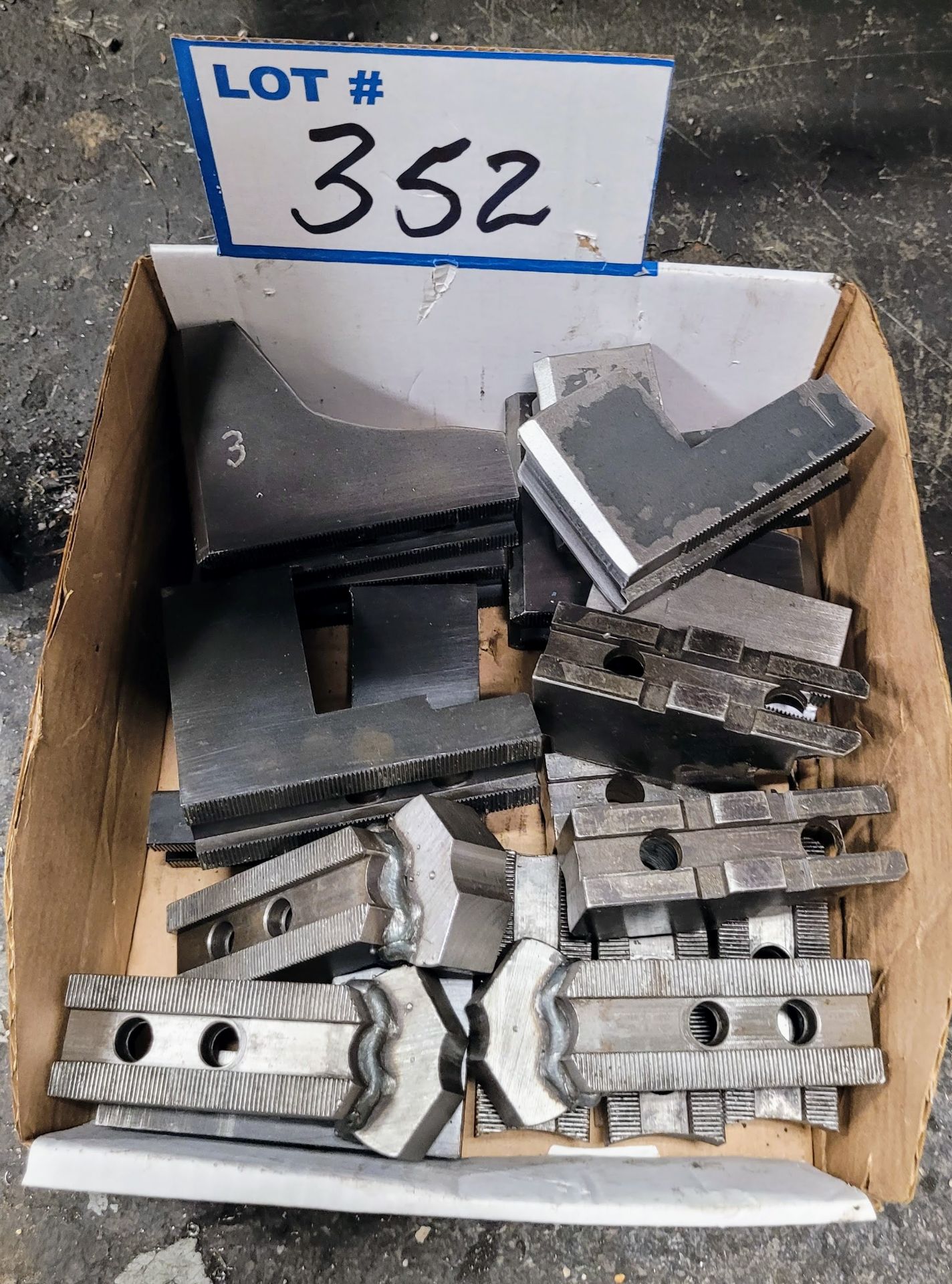 LOT OF (5) BOXES OF LATHE CHUCK JAW SETS - Image 6 of 7