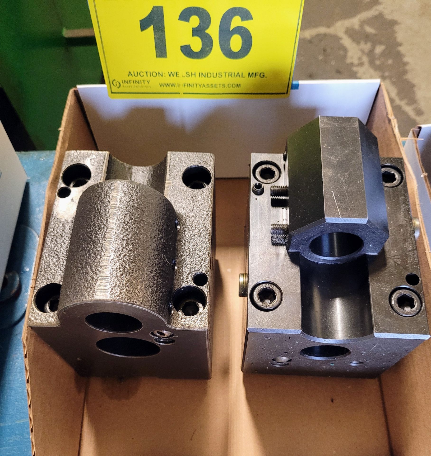 LOT OF (5) BOXES OF LATHE TOOL HOLDERS (SOME LIVE TOOLING, FOR MORI SEIKI) - Image 3 of 6