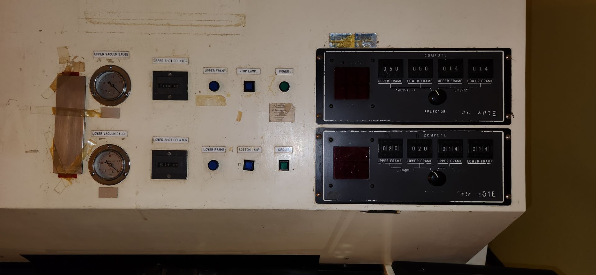 HI-TECH HTE-102S DOUBLE SIDED EXPOSURE UNIT W/ (2) 5,000 WATT LAMPS, S/N 314 - Image 6 of 8