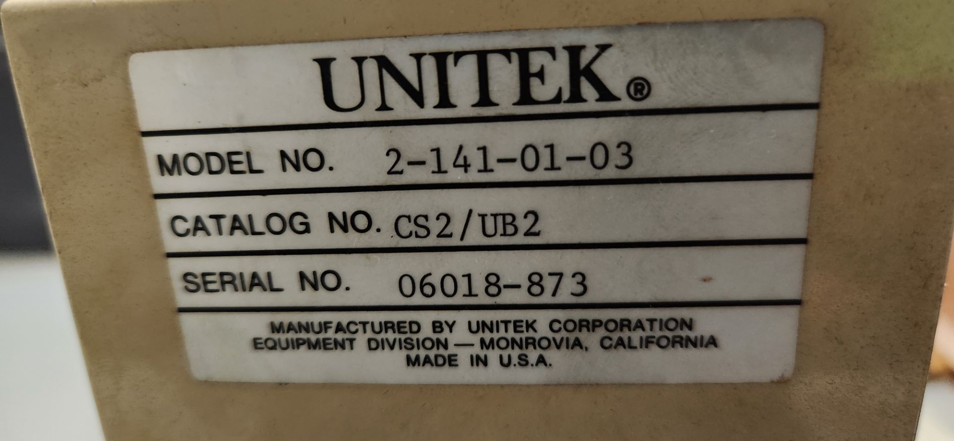 UNITEK UNIBAND II CIRCUIT SAVER II, BAUSCH & LOMB STERO ZOOM 4 MICROSCOPE, UNITEK UNIPULSE WELDING - Image 6 of 6