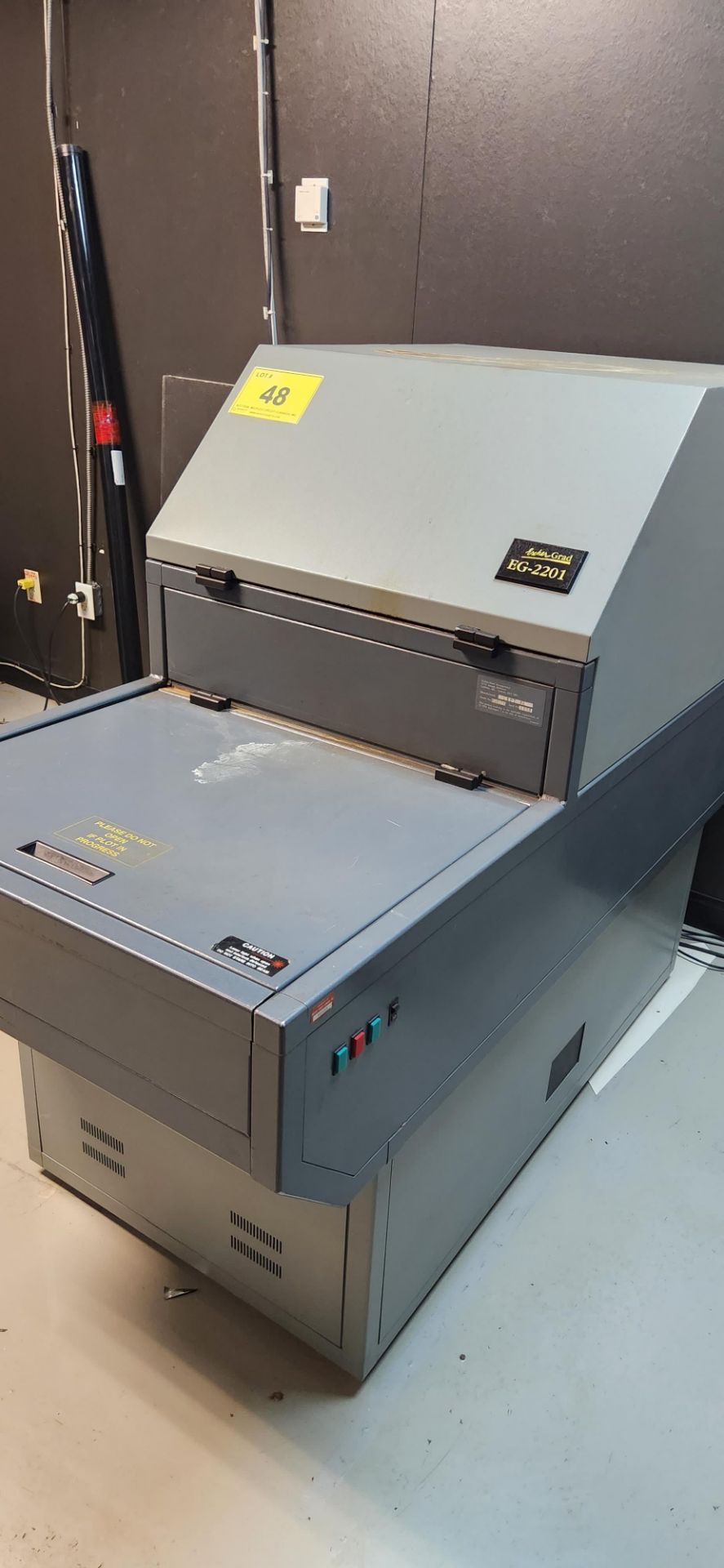 ESCHER GRAD EG2200 LASER PLOTTER, S/N 1029 - Image 7 of 8